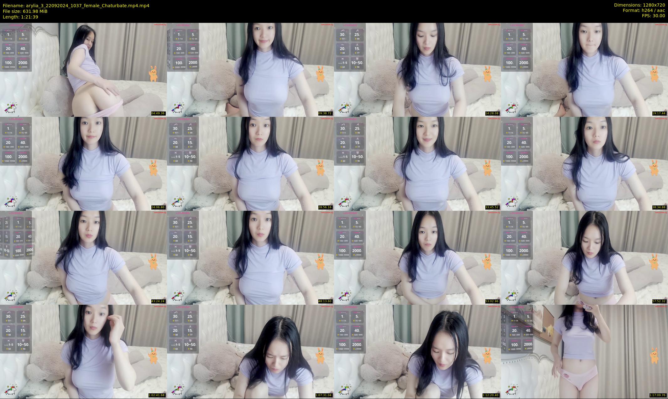 arylia_3 — 82 minute Chaturbate female cam show recording, 720p, Sep 22, 2024