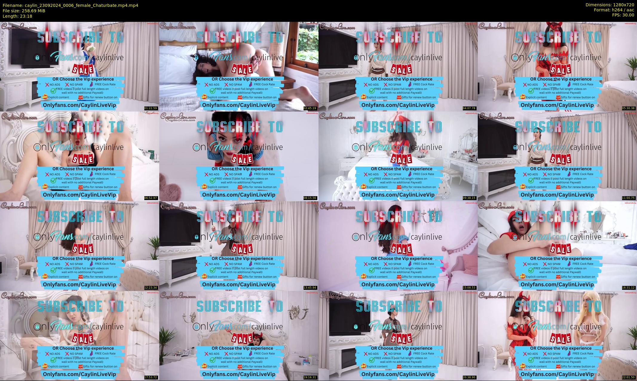 caylin — 24 minute Chaturbate female cam show recording, 720p, Sep 23, 2024