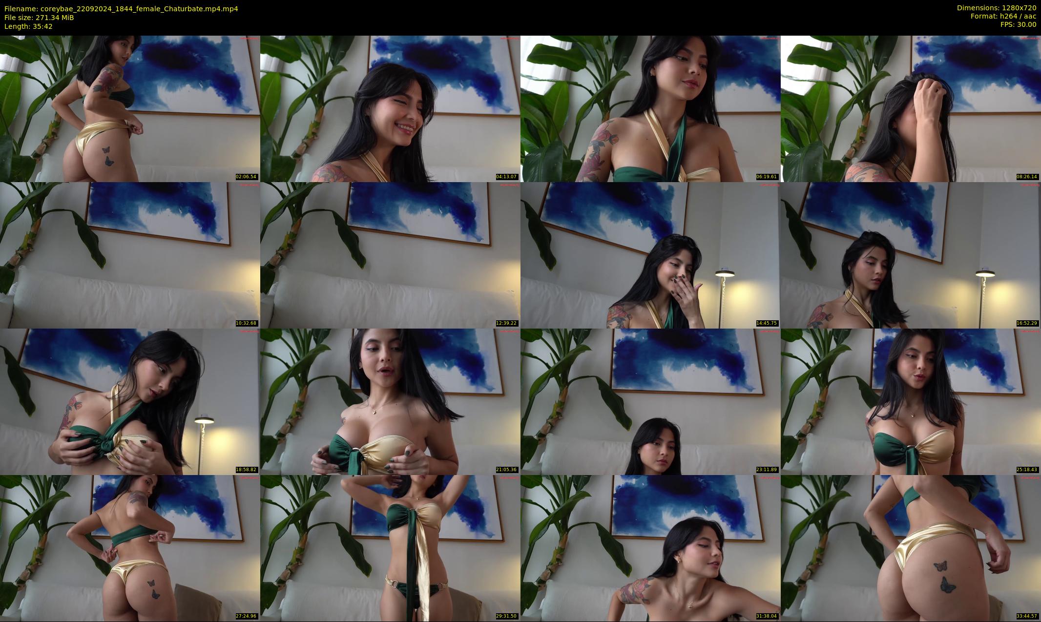 coreybae — 36 minute Chaturbate female cam show recording, 720p, Sep 22, 2024