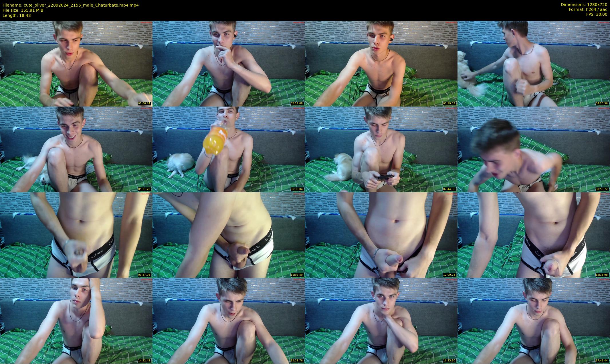 cute_oliver — 19 minute Chaturbate male cam show recording, 720p, Sep 22, 2024