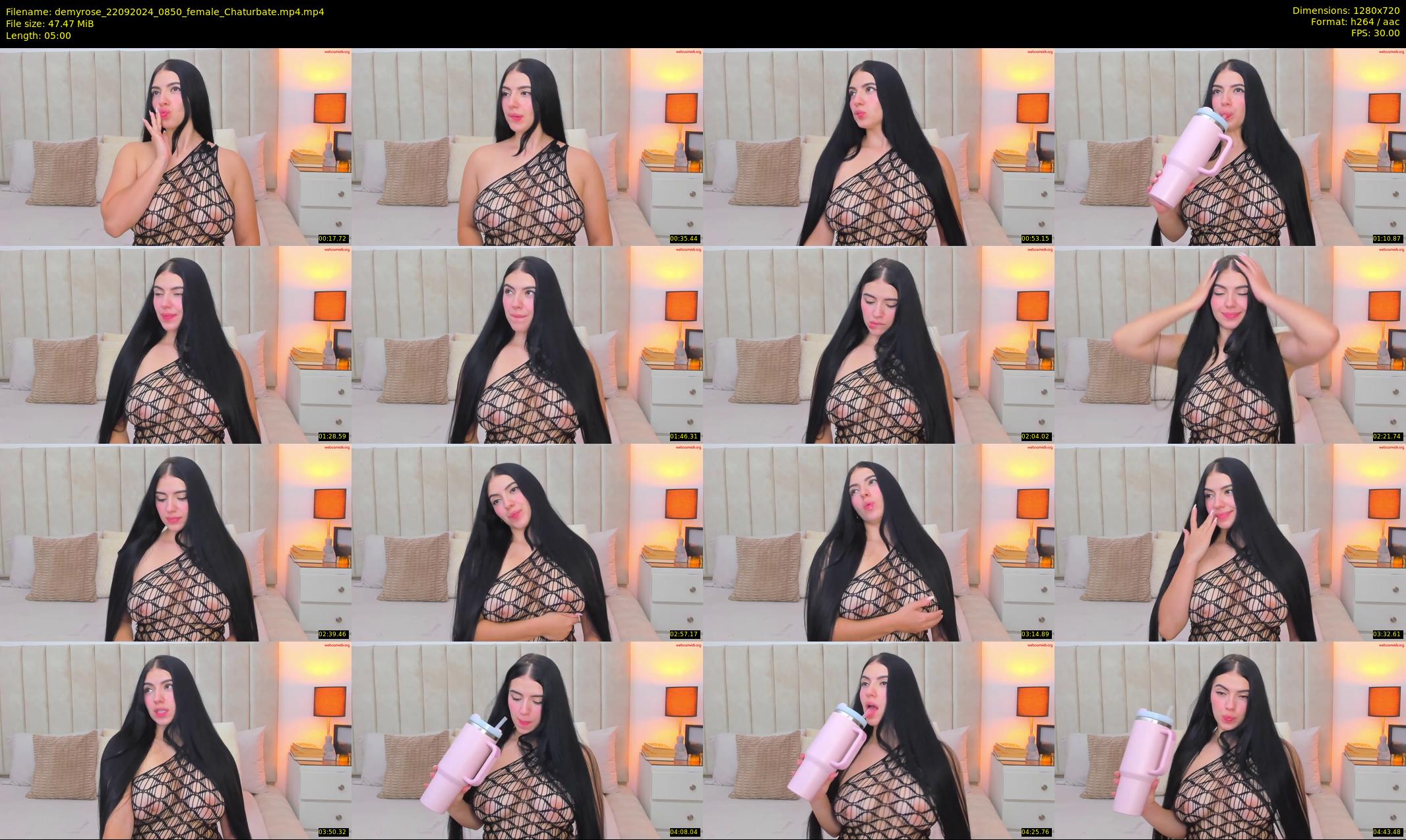demyrose — 5 minute Chaturbate female cam show recording, 720p, Sep 22, 2024
