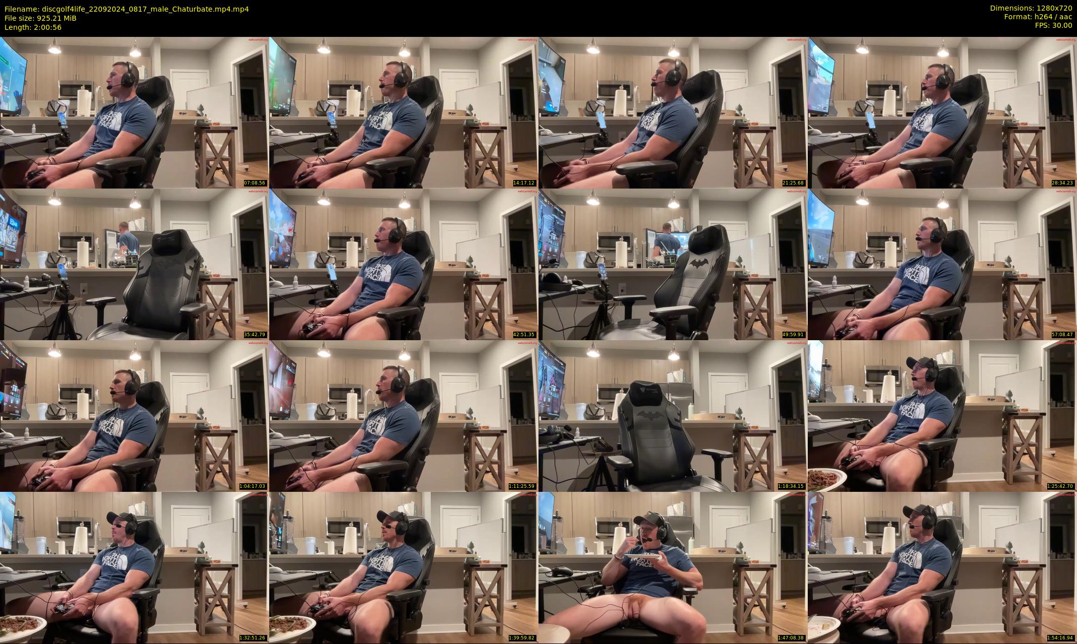 discgolf4life — 121 minute Chaturbate male cam show recording, 720p, Sep 22, 2024