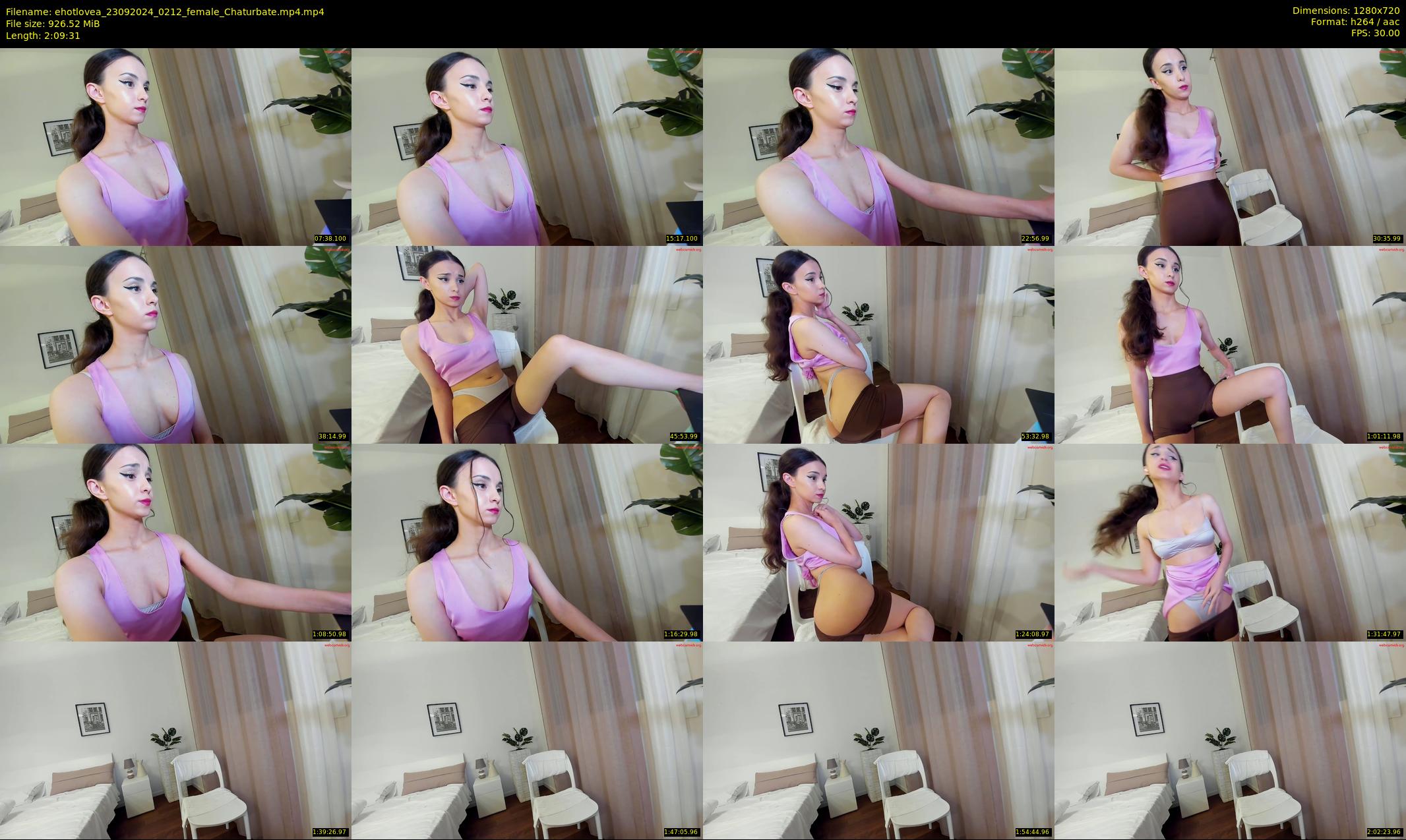 ehotlovea — 130 minute Chaturbate female cam show recording, 720p, Sep 23, 2024
