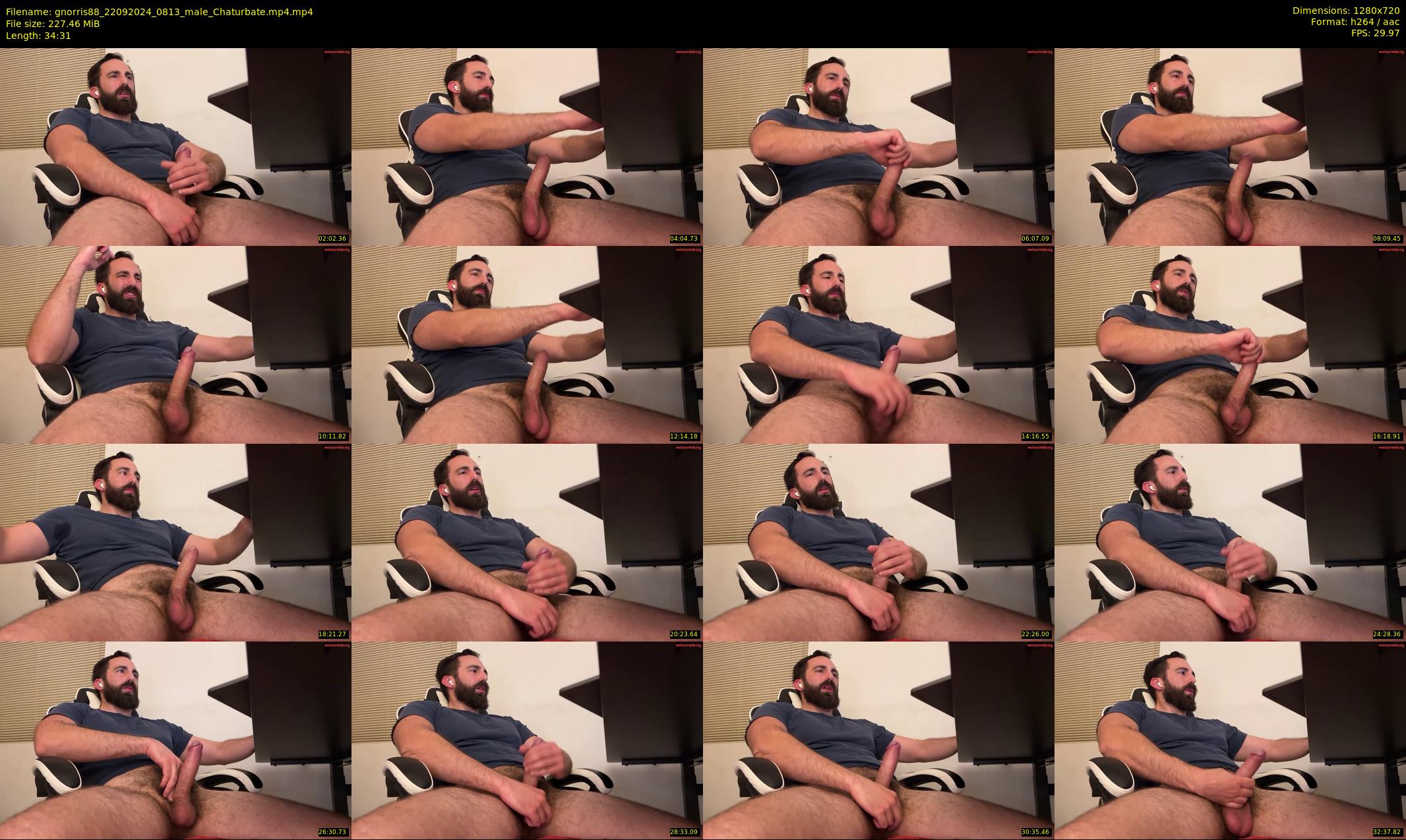 gnorris88 — 35 minute Chaturbate male cam show recording, 720p, Sep 22, 2024
