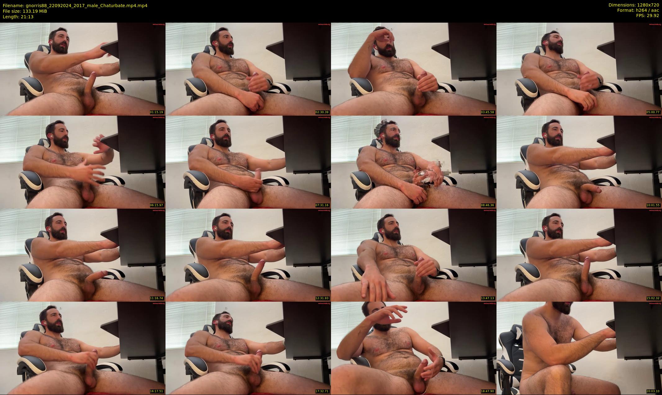 gnorris88 — 22 minute Chaturbate male cam show recording, 720p, Sep 22, 2024