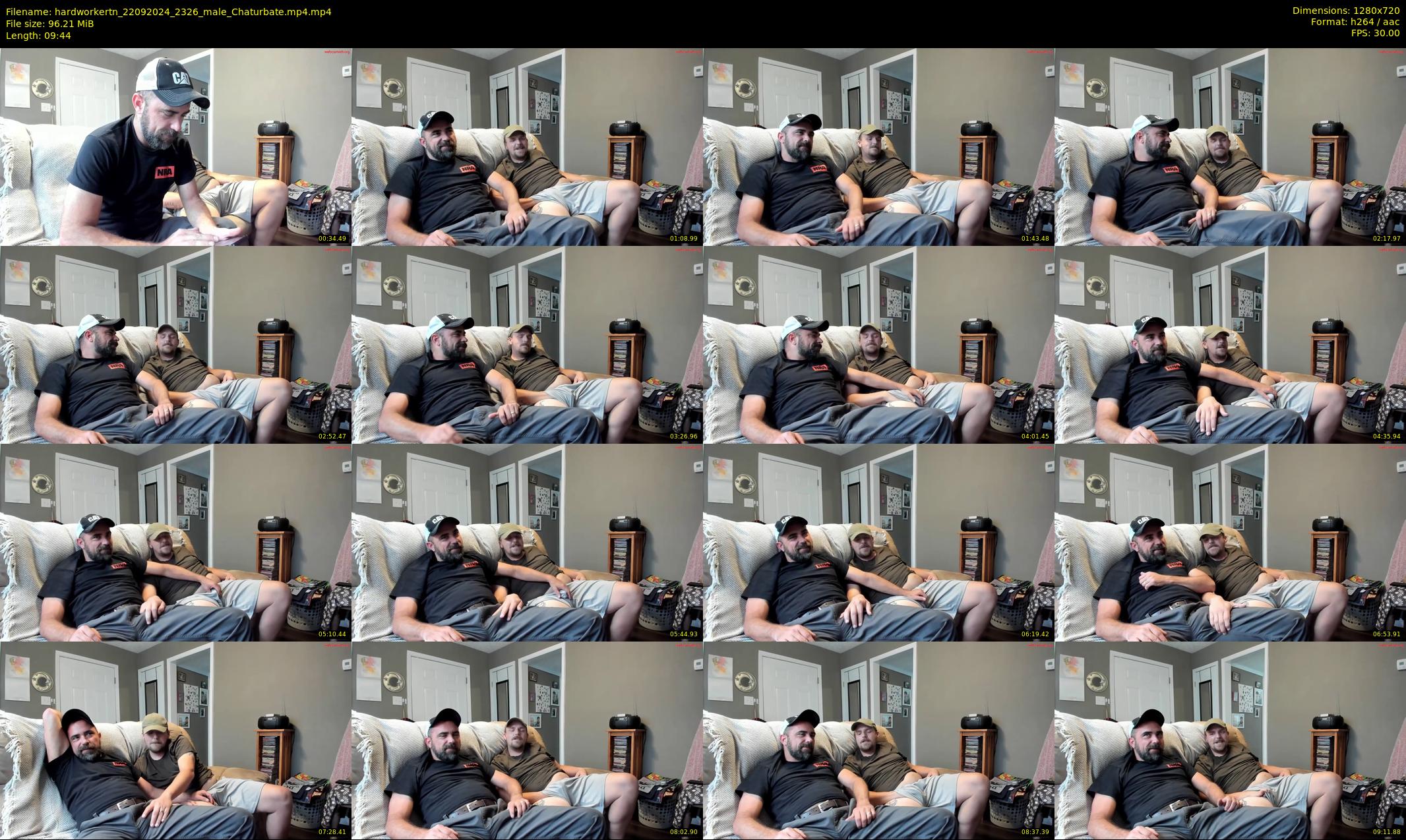 hardworkertn — 10 minute Chaturbate male cam show recording, 720p, Sep 22, 2024