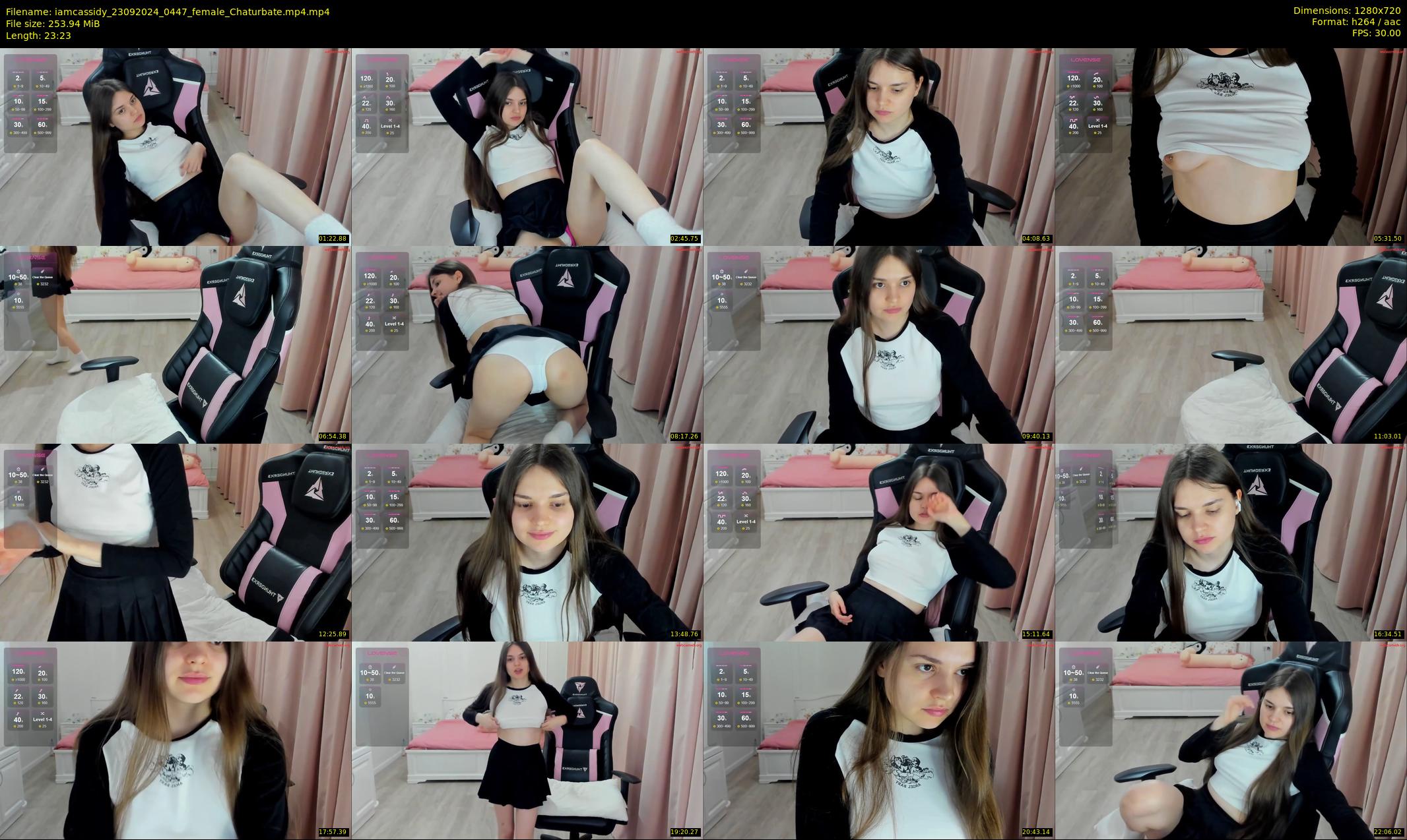 iamcassidy — 24 minute Chaturbate female cam show recording, 720p, Sep 23, 2024