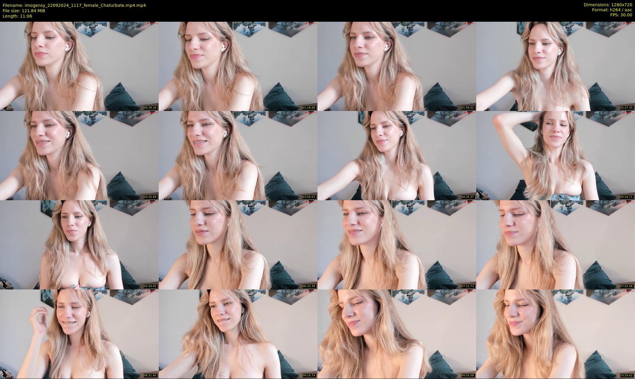 imogensy — 12 minute Chaturbate female cam show recording, 720p, Sep 22, 2024