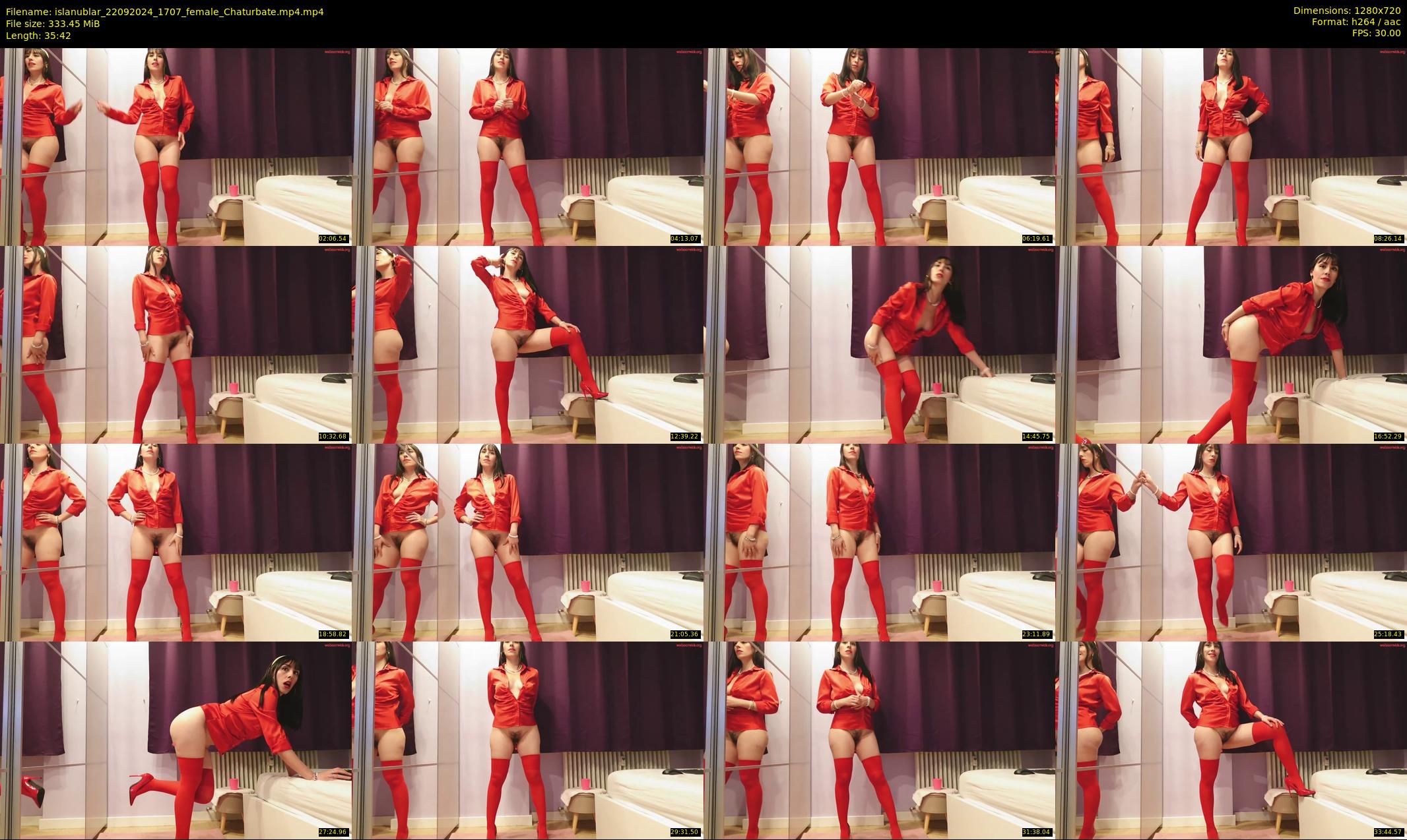 islanublar — 36 minute Chaturbate female cam show recording, 720p, Sep 22, 2024