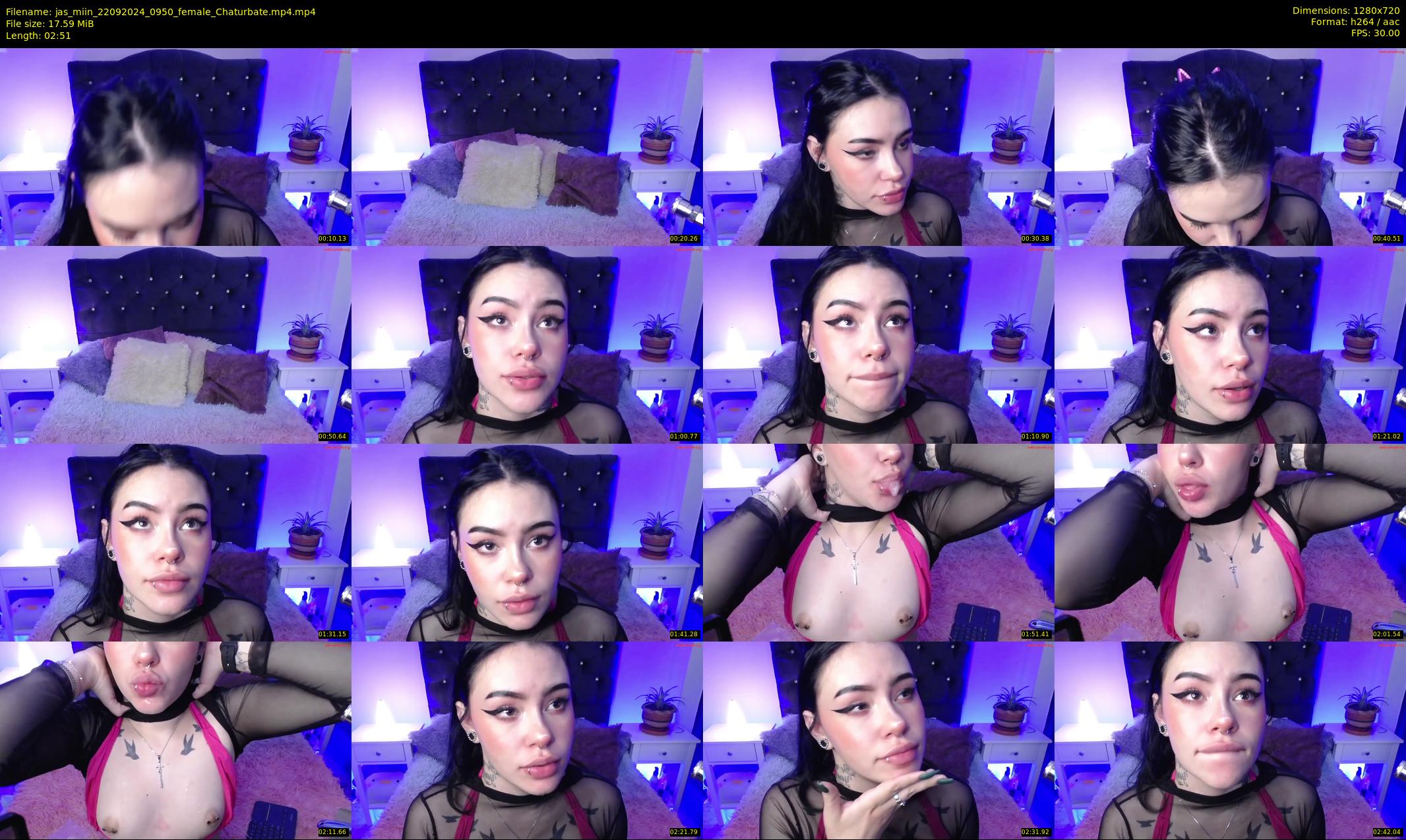 jas_miin — 3 minute Chaturbate female cam show recording, 720p, Sep 22, 2024