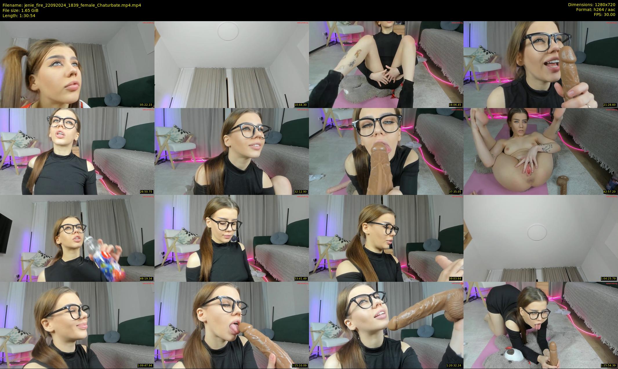 jenie_fire — 91 minute Chaturbate female cam show recording, 720p, Sep 22, 2024