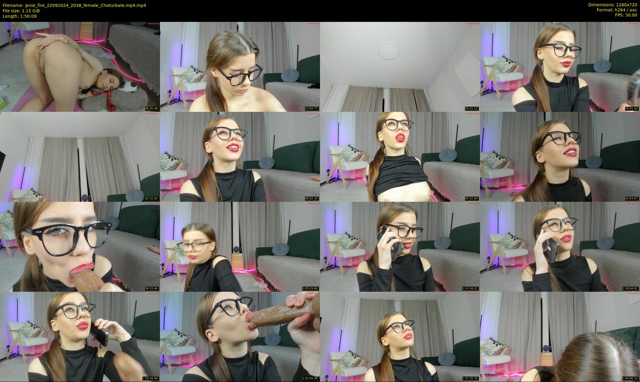 jenie_fire — 111 minute Chaturbate female cam show recording, 720p, Sep 22, 2024