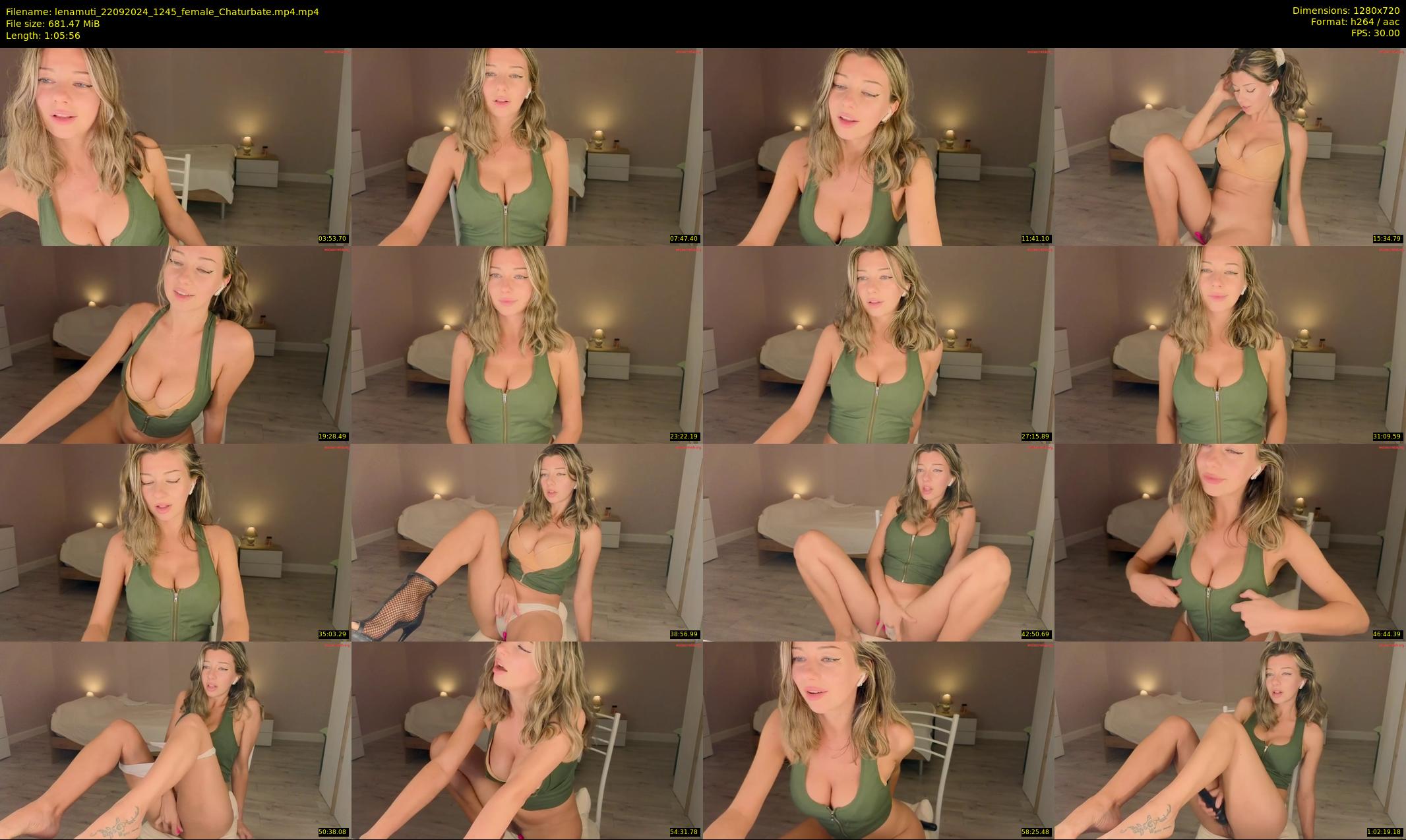 lenamuti — 66 minute Chaturbate female cam show recording, 720p, Sep 22, 2024
