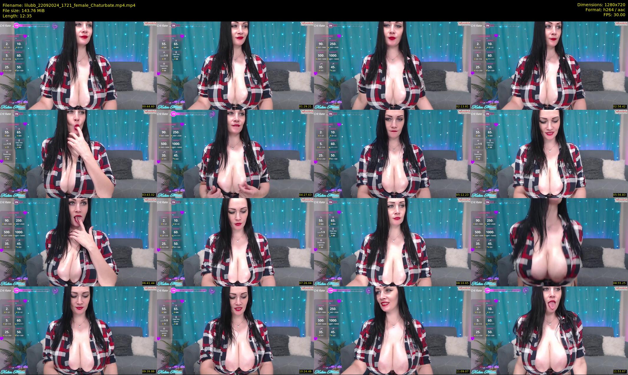 lilubb — 13 minute Chaturbate female cam show recording, 720p, Sep 22, 2024