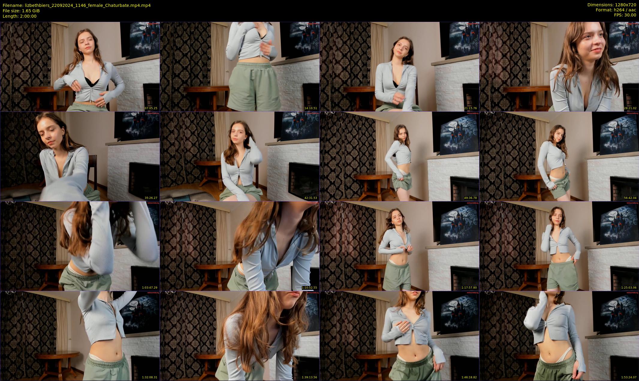 lizbethbiers — 120 minute Chaturbate female cam show recording, 720p, Sep 22, 2024
