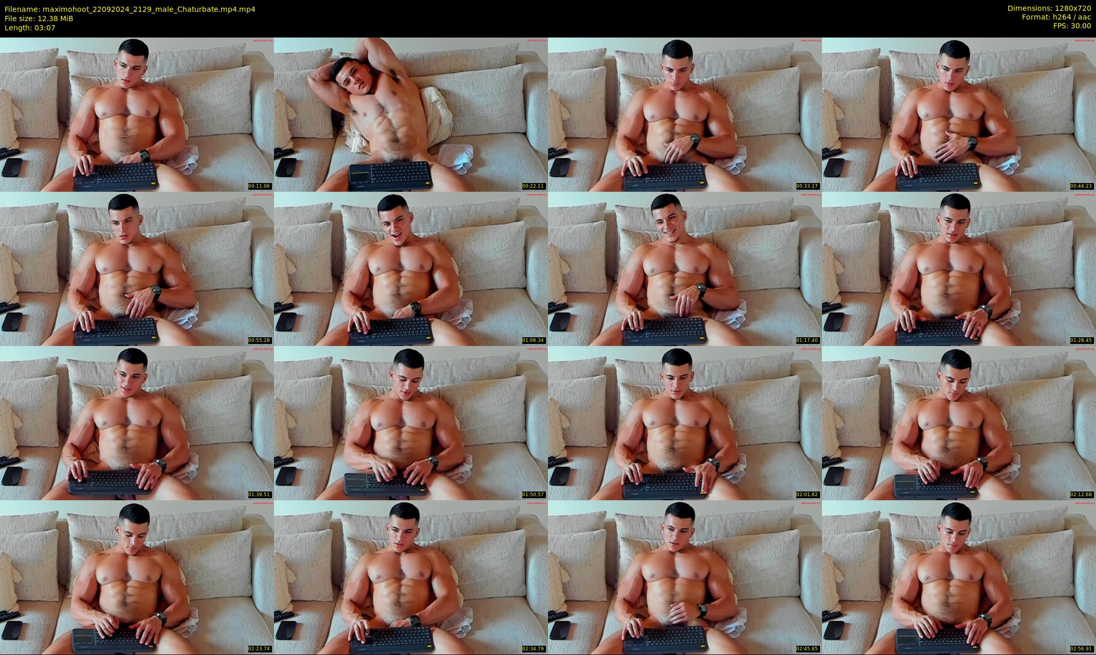 maximohoot — 4 minute Chaturbate male cam show recording, 720p, Sep 22, 2024