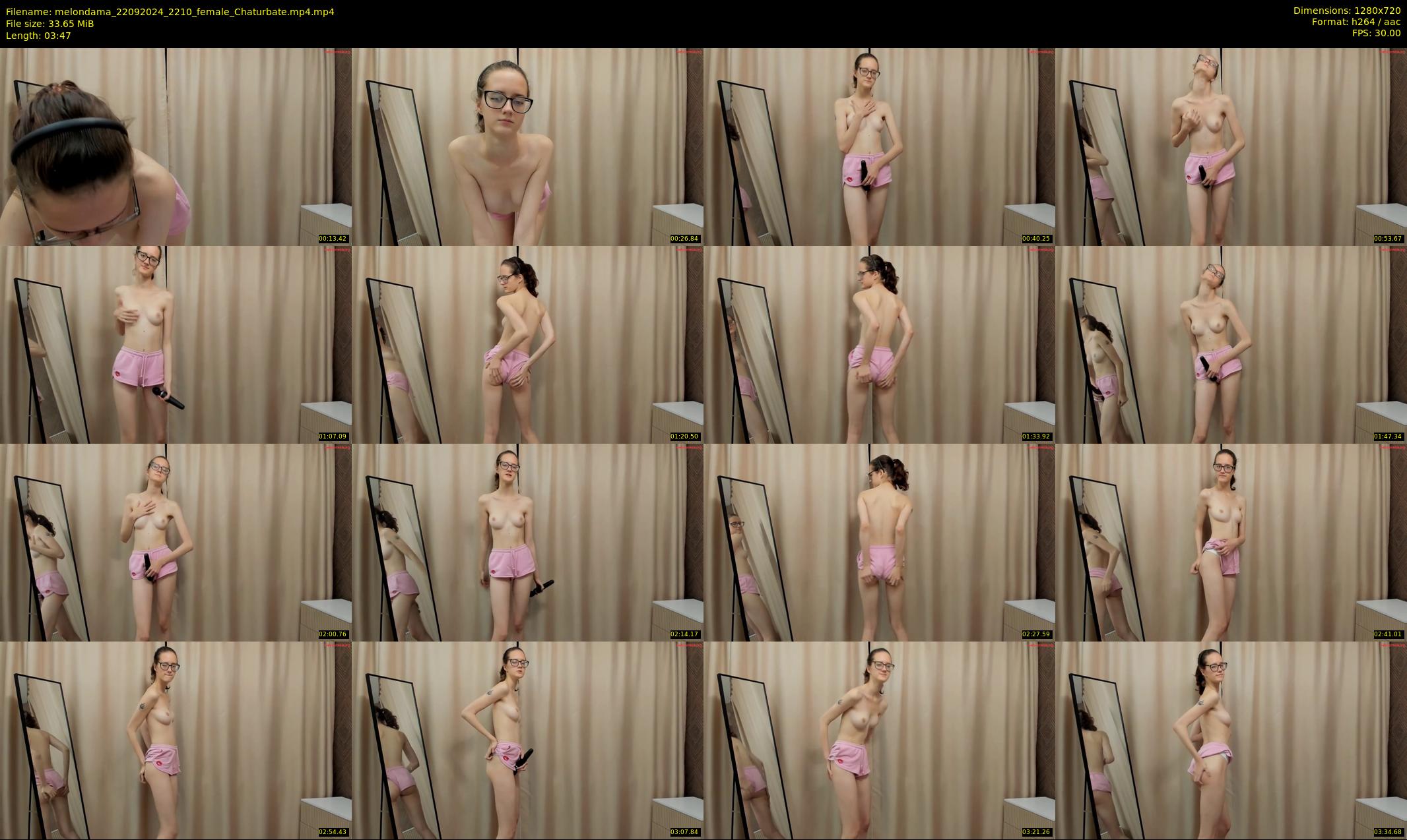melondama — 4 minute Chaturbate female cam show recording, 720p, Sep 22, 2024