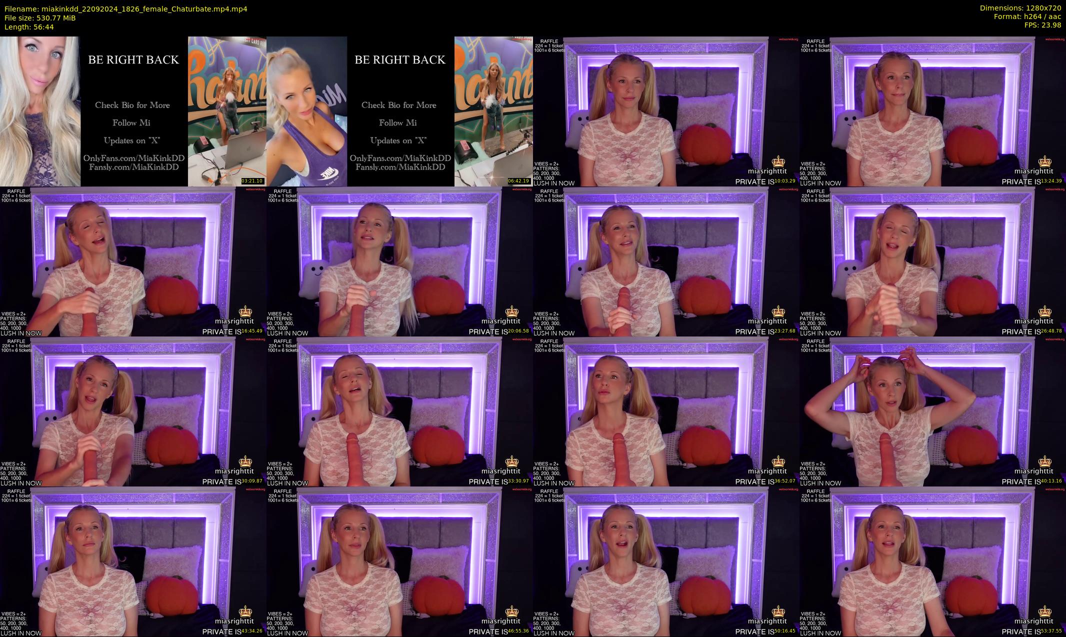 miakinkdd — 57 minute Chaturbate female cam show recording, 720p, Sep 22, 2024