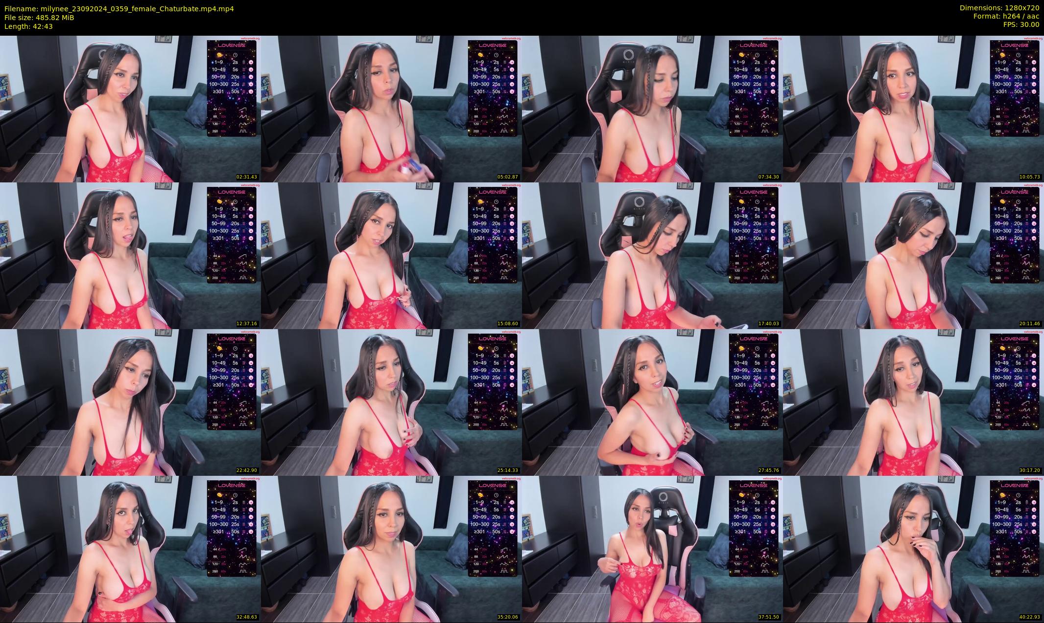 milynee — 43 minute Chaturbate female cam show recording, 720p, Sep 23, 2024