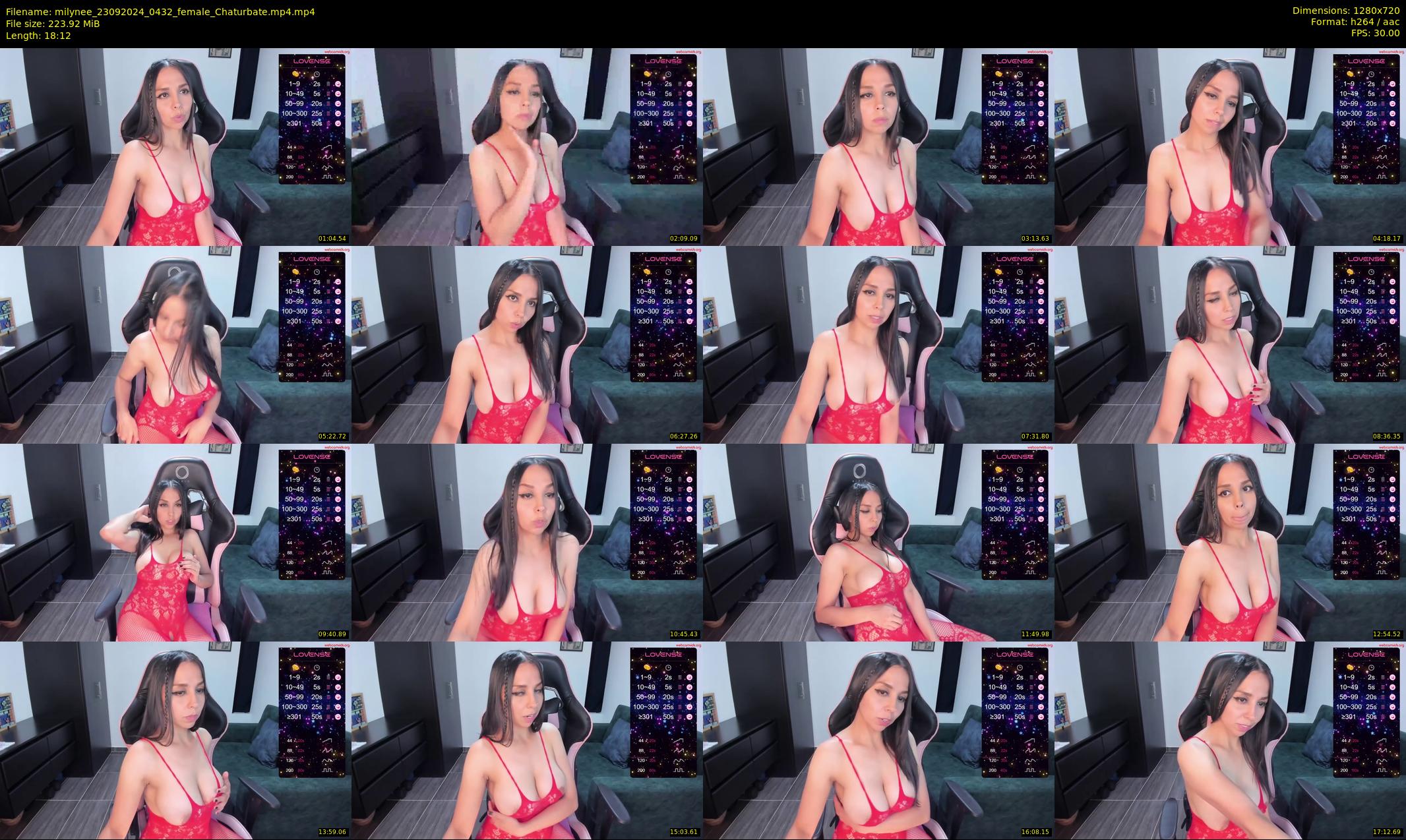 milynee — 19 minute Chaturbate female cam show recording, 720p, Sep 23, 2024