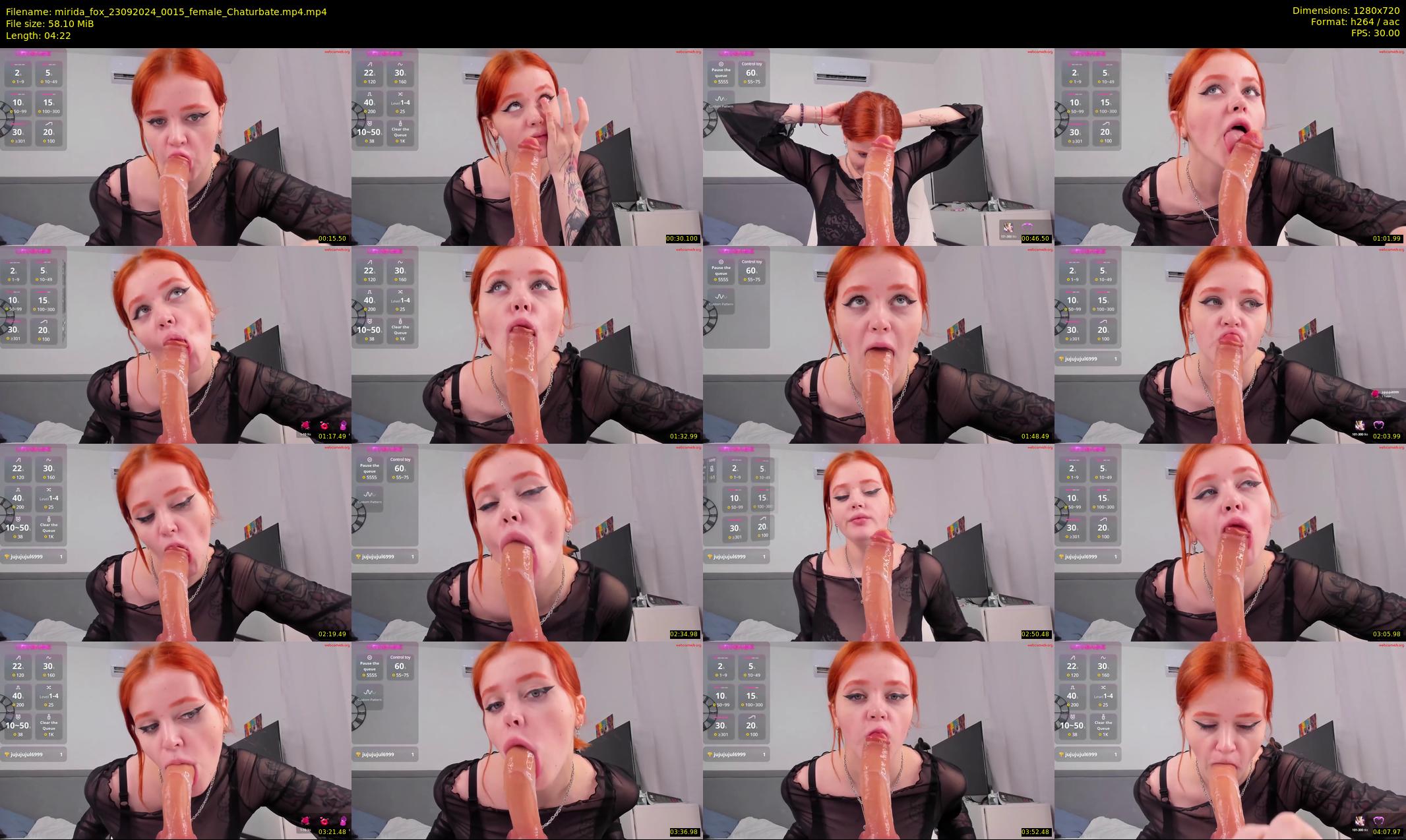 mirida_fox — 5 minute Chaturbate female cam show recording, 720p, Sep 23, 2024
