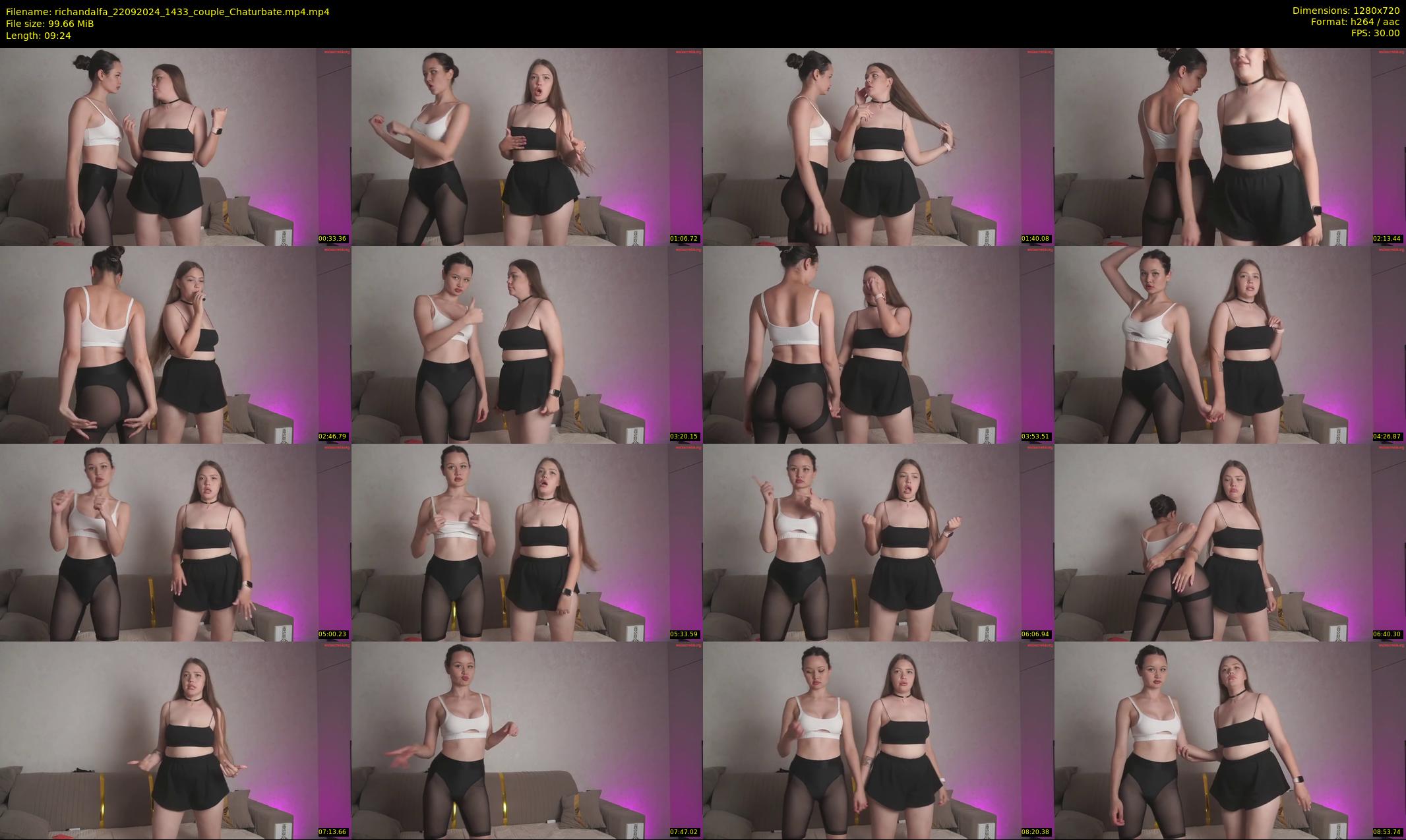 richandalfa — 10 minute Chaturbate couple cam show recording, 720p, Sep 22, 2024