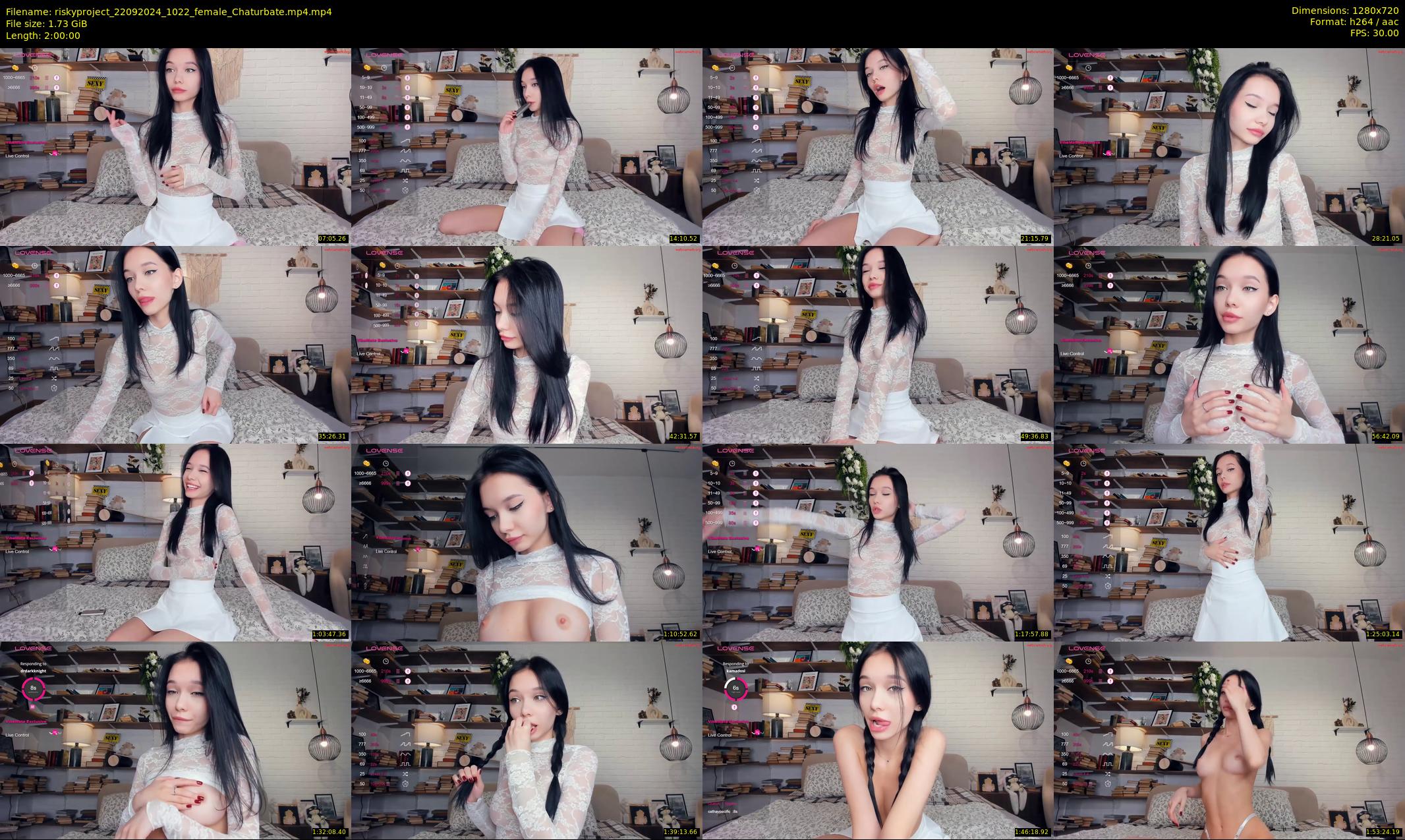 riskyproject — 120 minute Chaturbate couple cam show recording, 720p, Sep 22, 2024