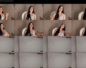 salomee_11 — 43 minute Chaturbate female cam show recording, 720p, Sep 23, 2024