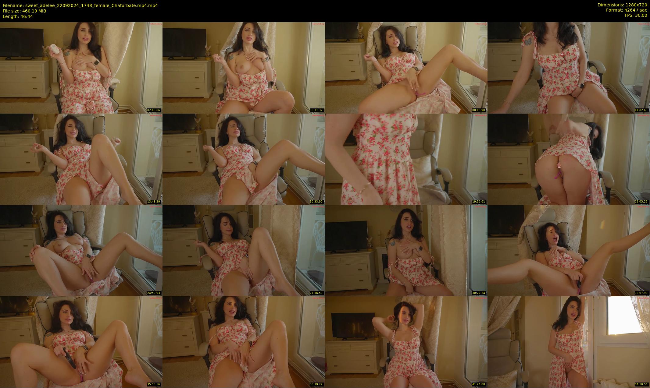 sweet_adelee — 47 minute Chaturbate female cam show recording, 720p, Sep 22, 2024