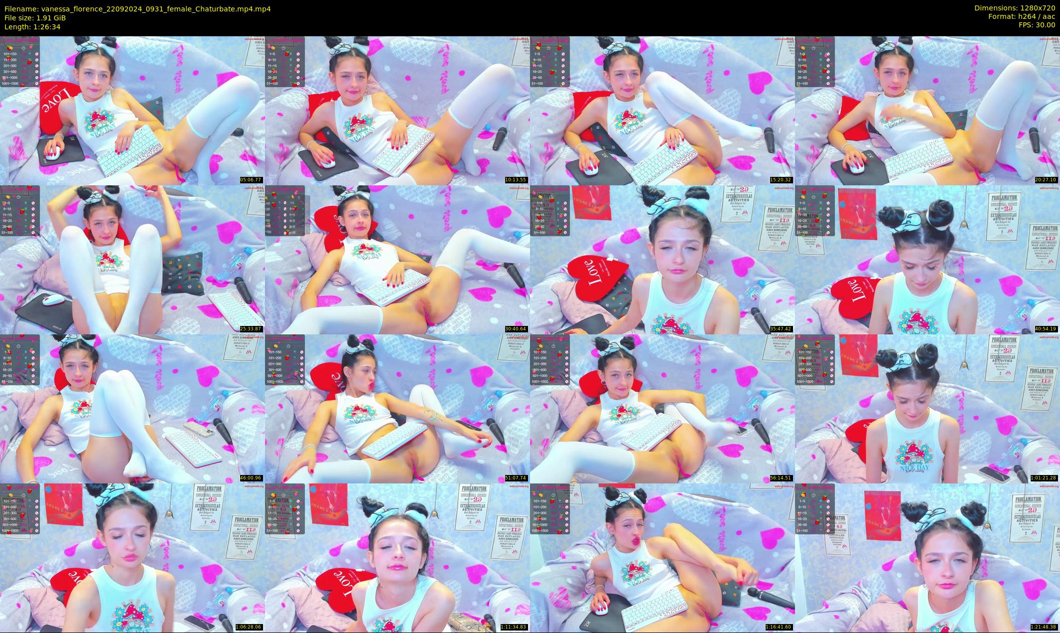 vanessa_florence — 87 minute Chaturbate female cam show recording, 720p, Sep 22, 2024
