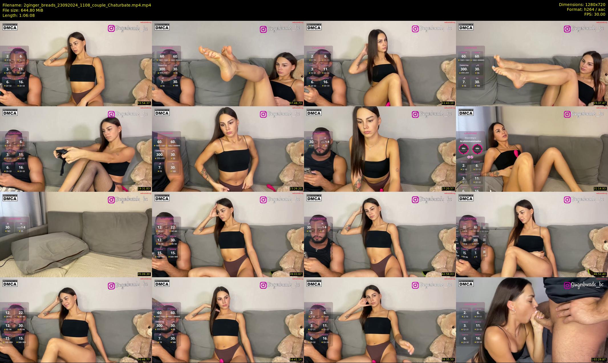 2ginger_breads — 67 minute Chaturbate couple cam show recording, 720p, Sep 23, 2024