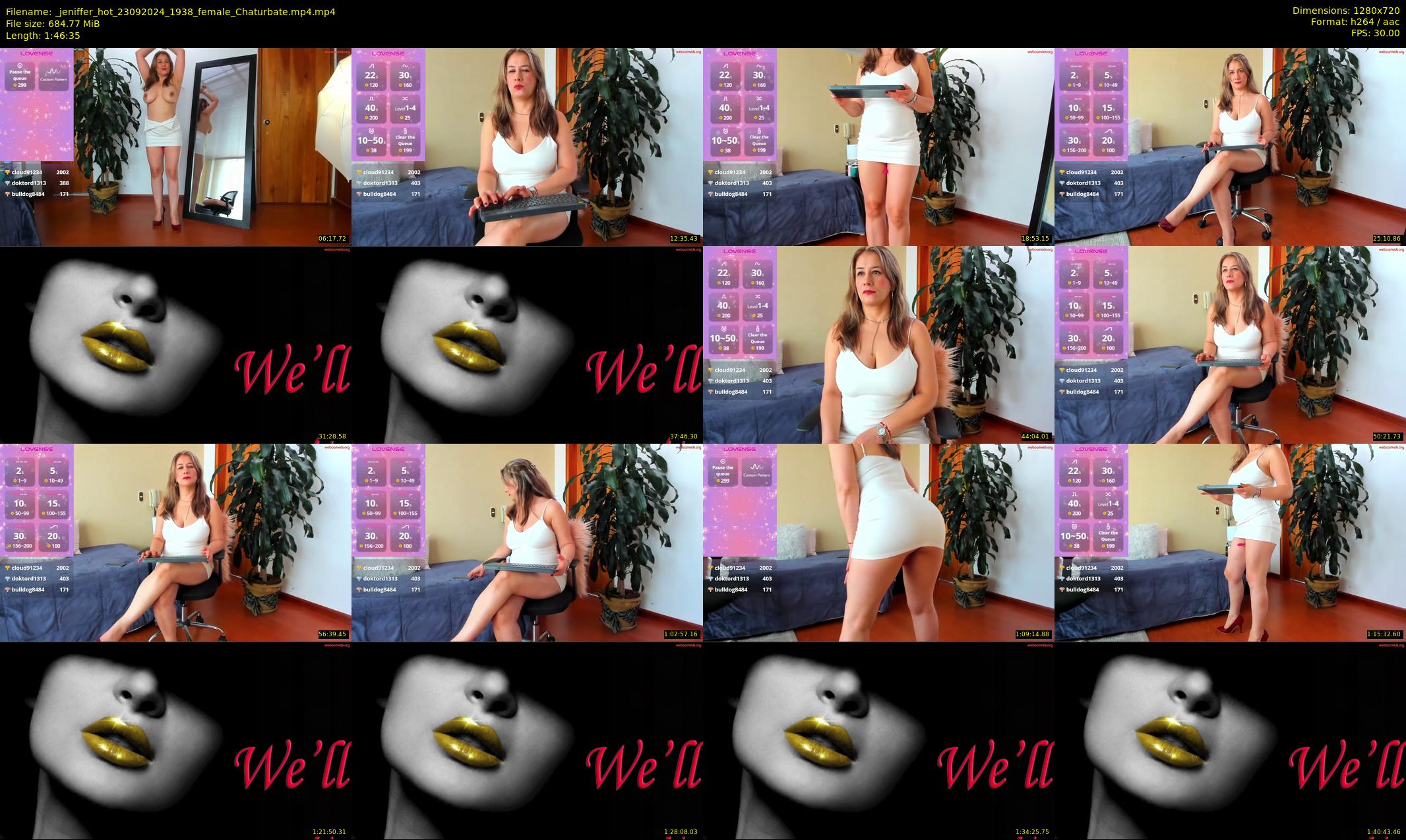 _jeniffer_hot — 107 minute Chaturbate female cam show recording, 720p, Sep 23, 2024
