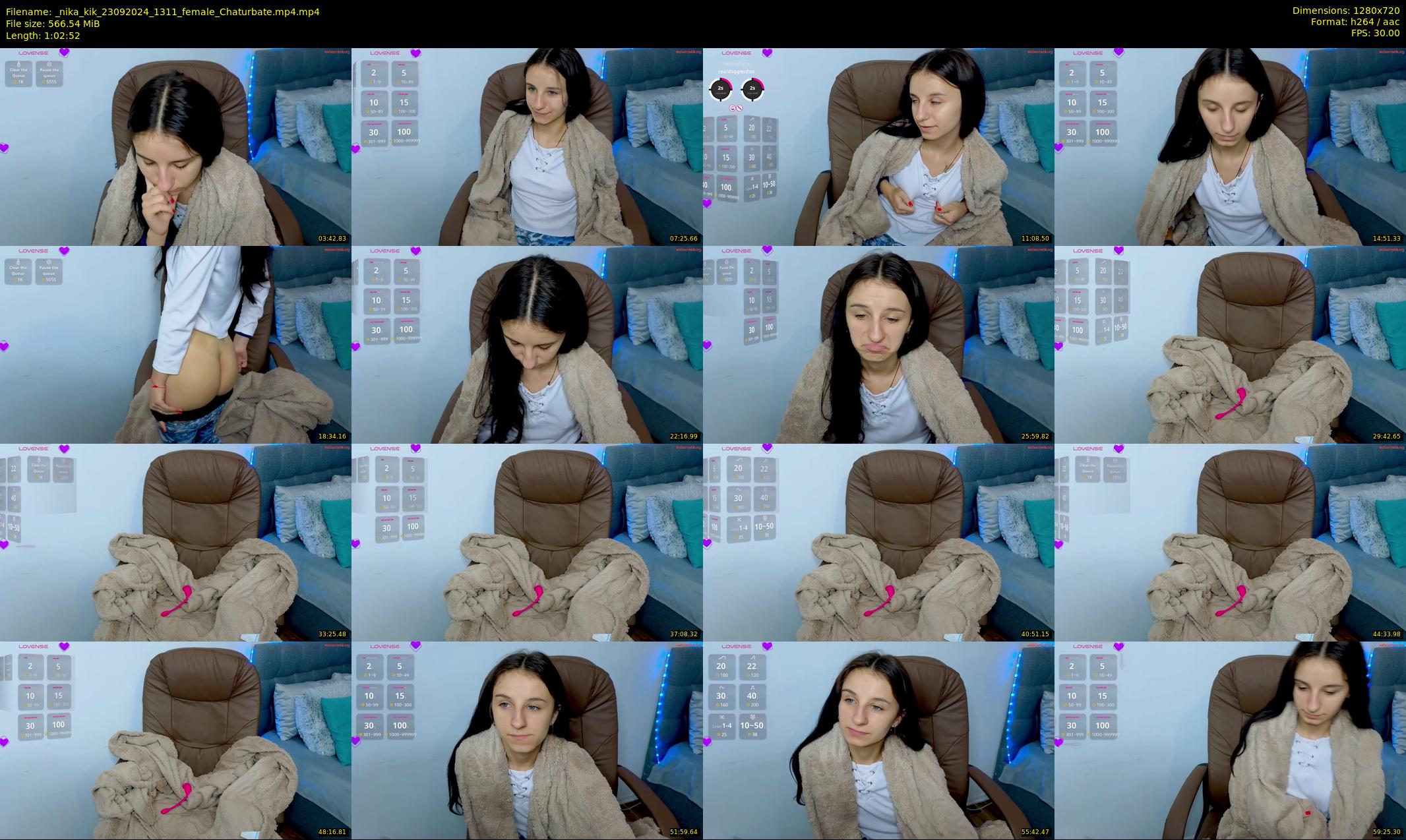 _nika_kik — 63 minute Chaturbate female cam show recording, 720p, Sep 23, 2024