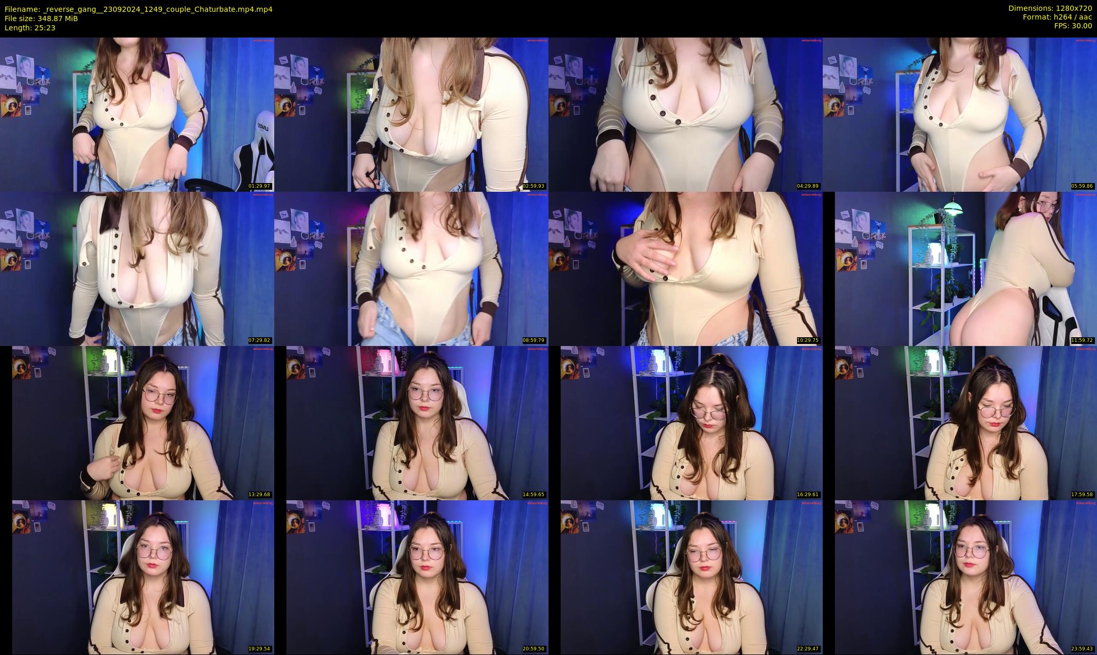 _reverse_gang_ — 26 minute Chaturbate couple cam show recording, 720p, Sep 23, 2024