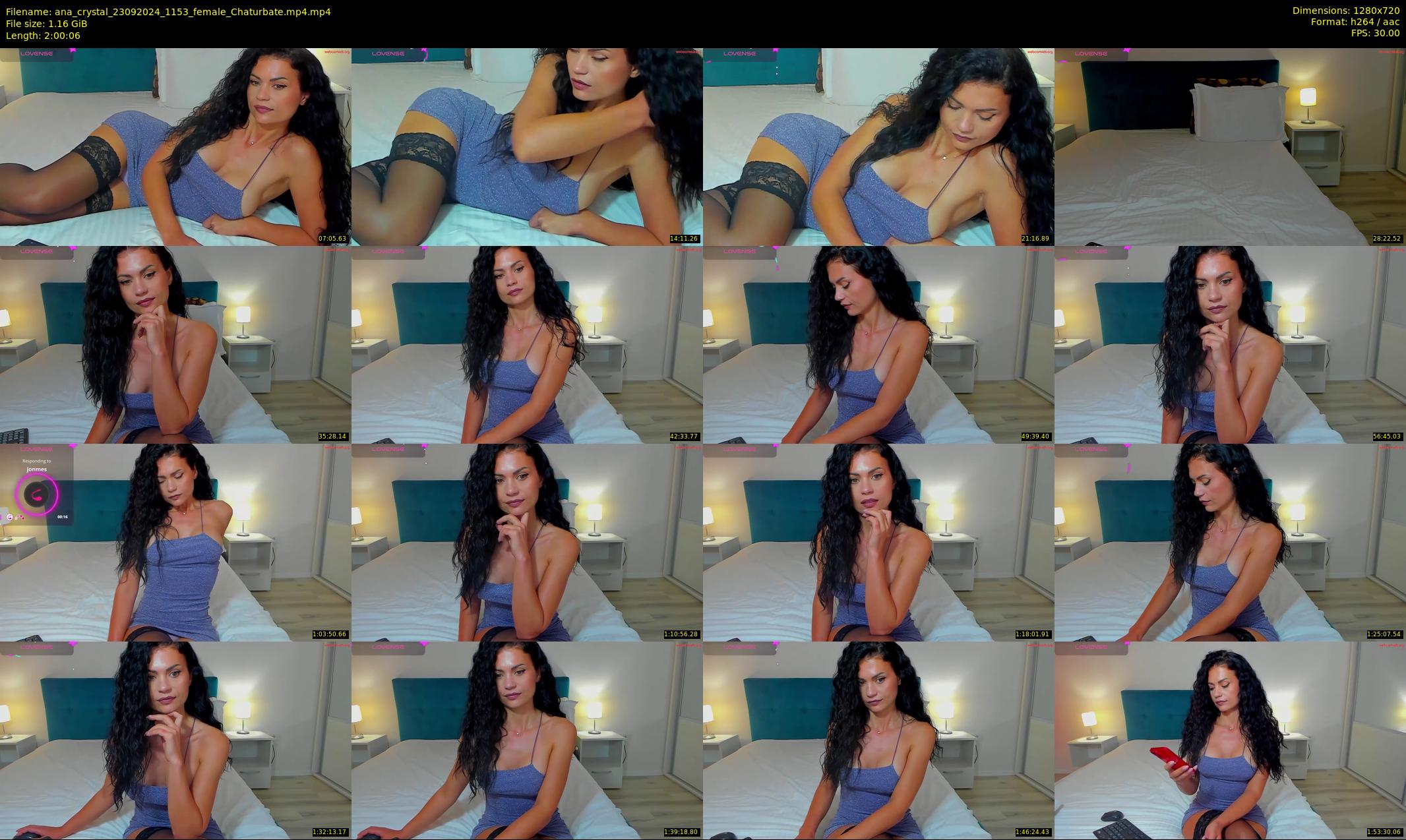 ana_crystal — 121 minute Chaturbate female cam show recording, 720p, Sep 23, 2024