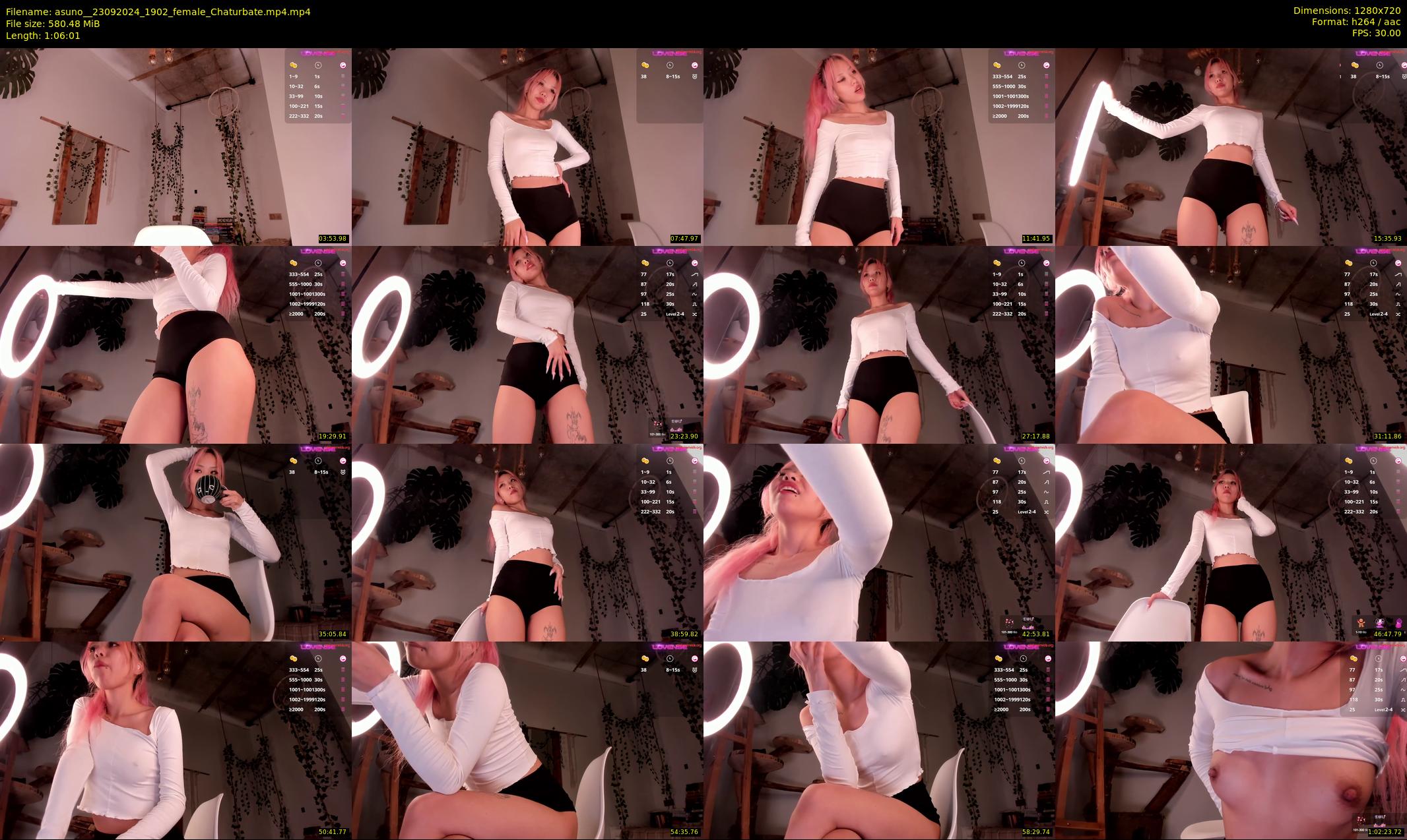 asuno_ — 67 minute Chaturbate female cam show recording, 720p, Sep 23, 2024