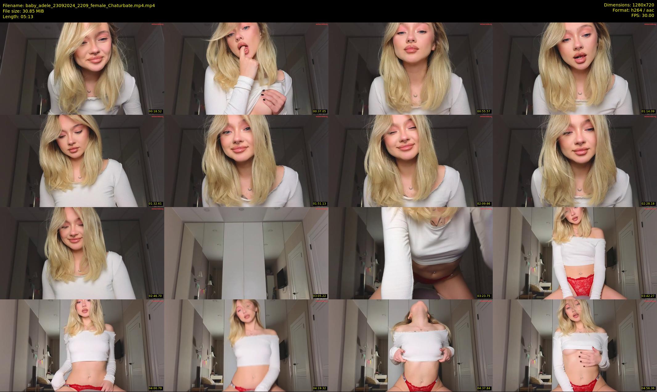 baby_adele — 6 minute Chaturbate female cam show recording, 720p, Sep 23, 2024