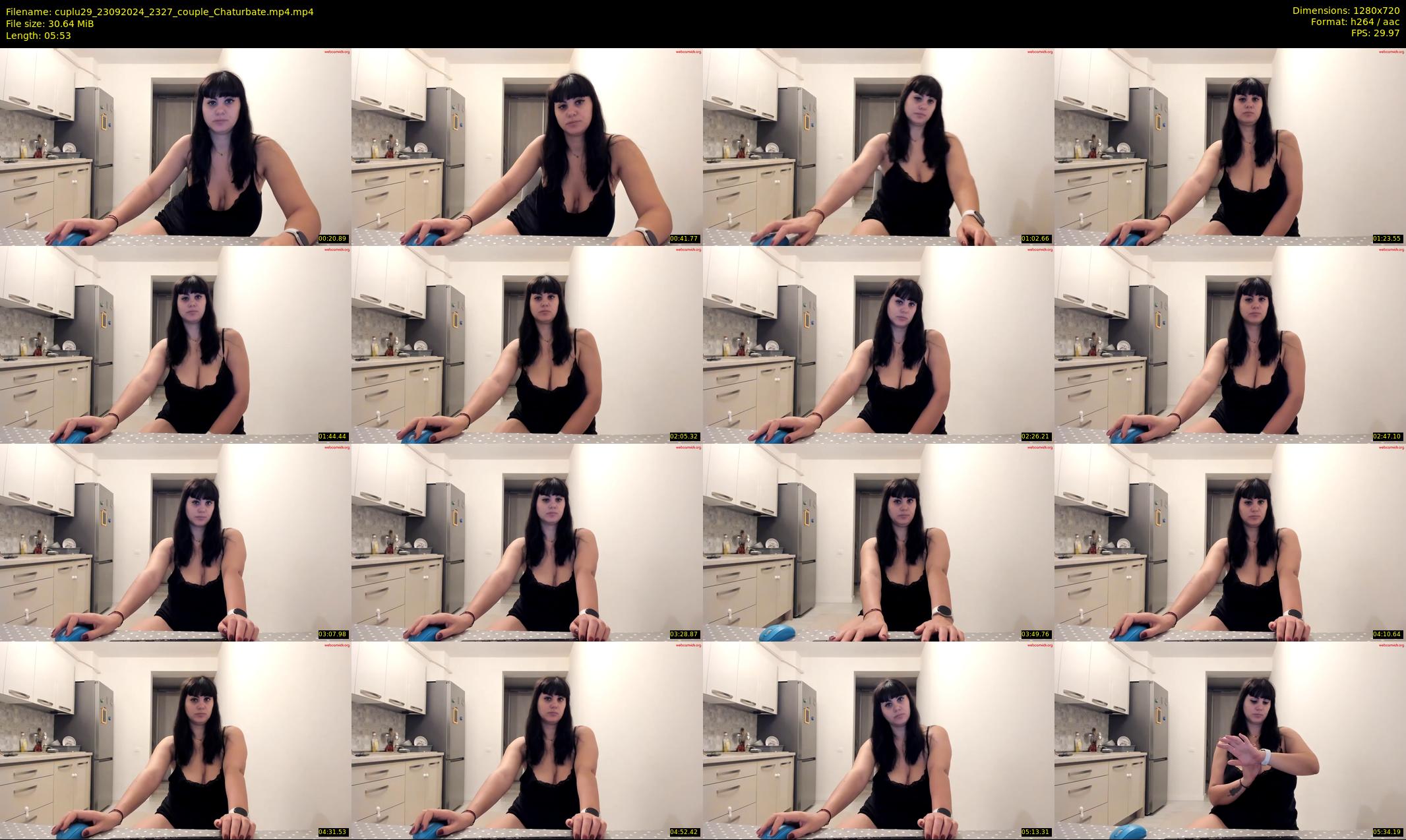 cuplu29 — 6 minute Chaturbate couple cam show recording, 720p, Sep 23, 2024