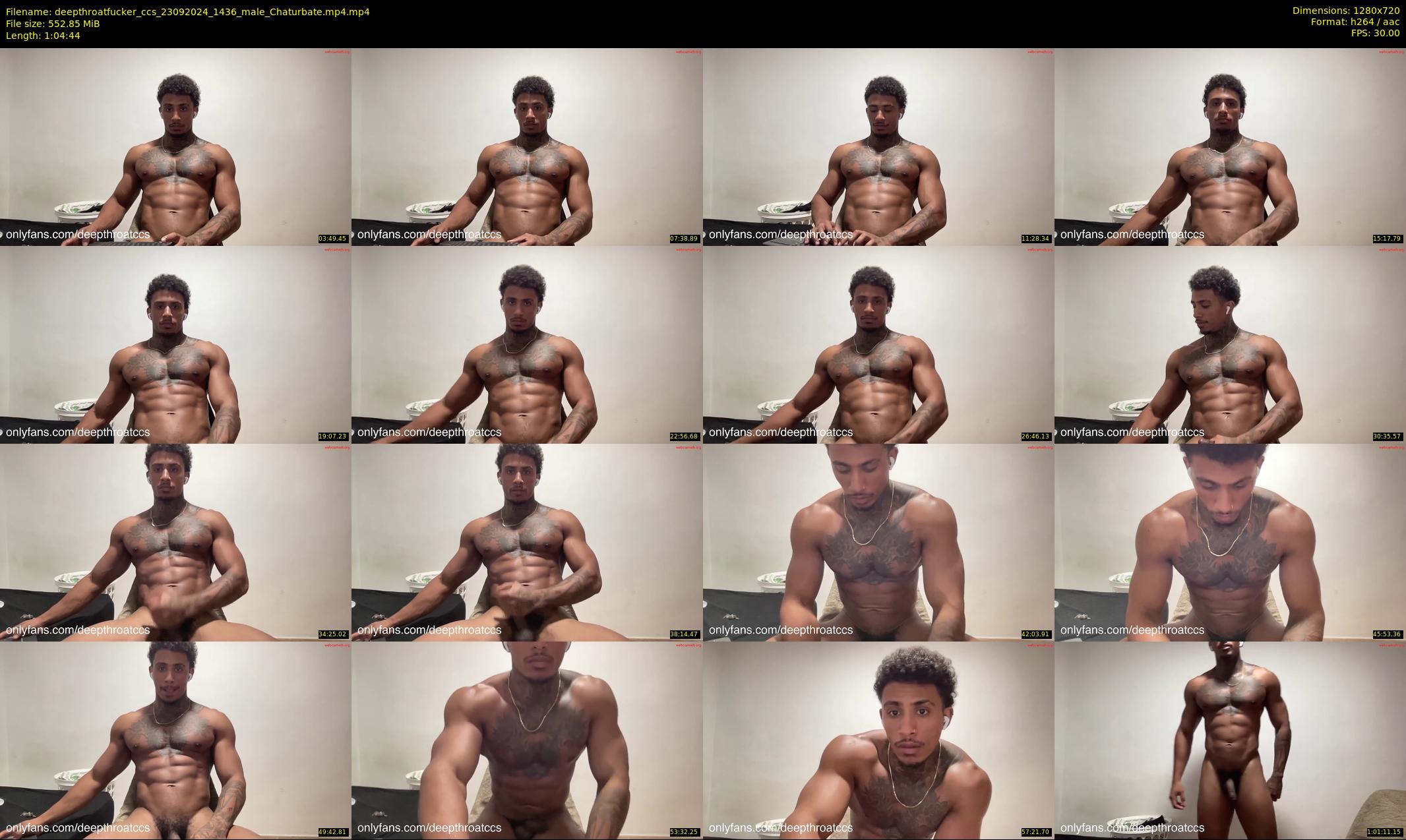 deepthroatfucker_ccs — 65 minute Chaturbate male cam show recording, 720p, Sep 23, 2024
