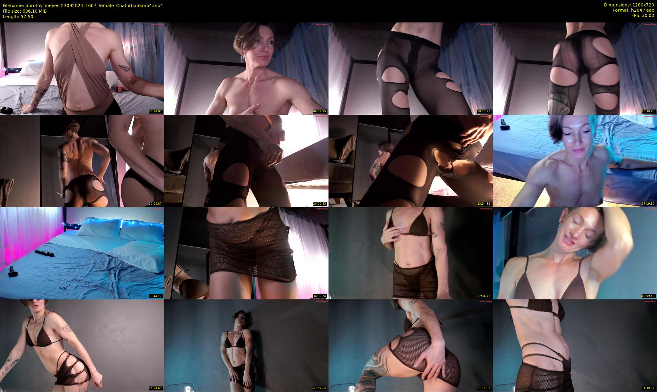 dorothy_meyer — 58 minute Chaturbate female cam show recording, 720p, Sep 23, 2024