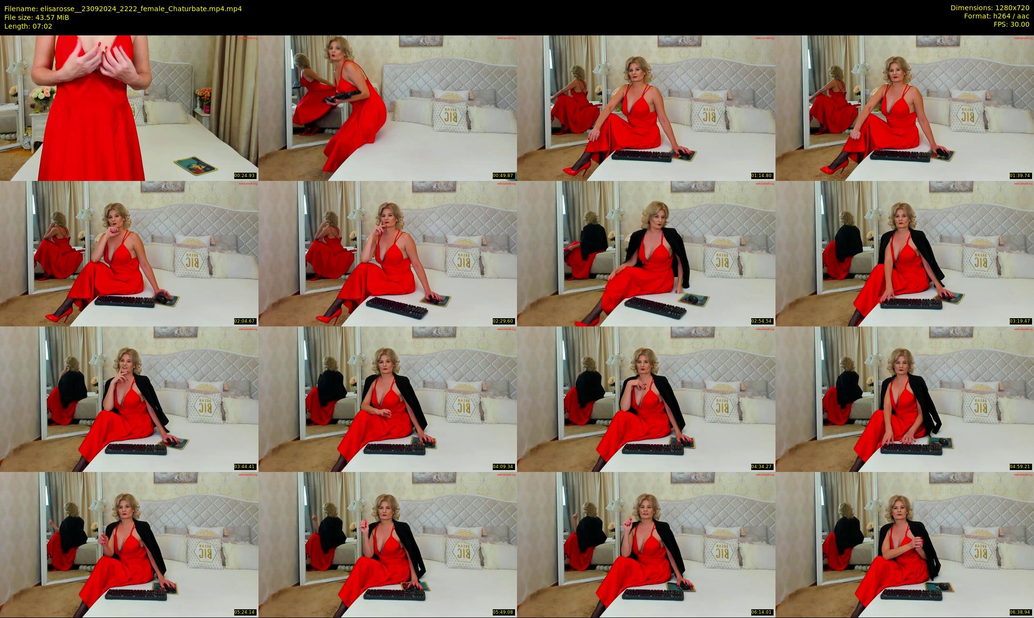 elisarosse_ — 8 minute Chaturbate female cam show recording, 720p, Sep 23, 2024