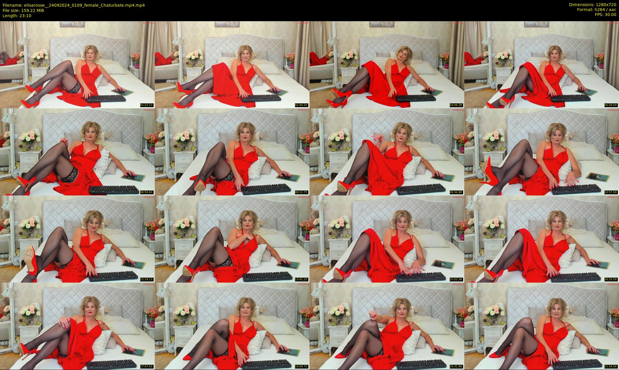 elisarosse_ — 24 minute Chaturbate female cam show recording, 720p, Sep 24, 2024