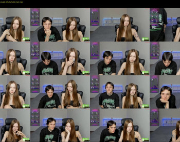 eshcka — 56 minute Chaturbate couple cam show recording, 720p, Sep 23, 2024