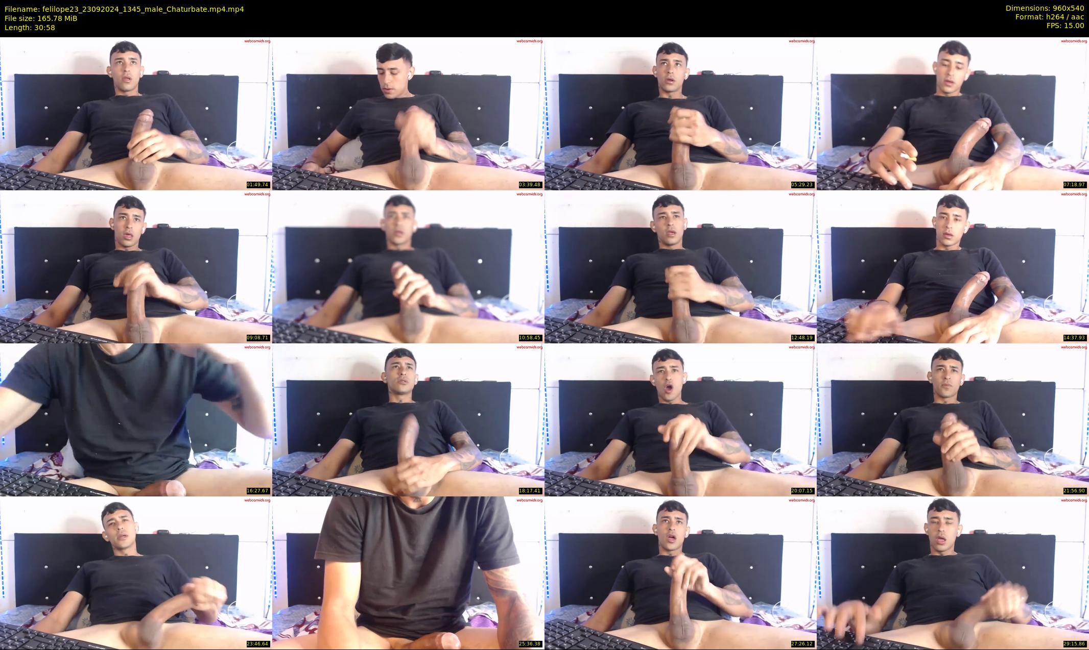 felilope23 — 31 minute Chaturbate male cam show recording, 480p, Sep 23, 2024