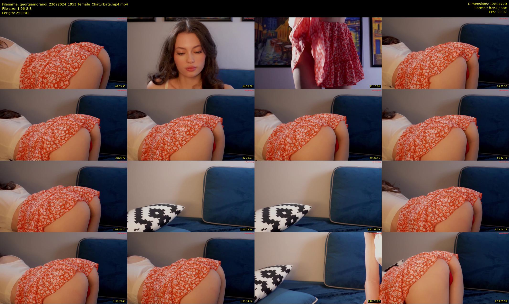 georgiamorandi — 121 minute Chaturbate female cam show recording, 720p, Sep 23, 2024