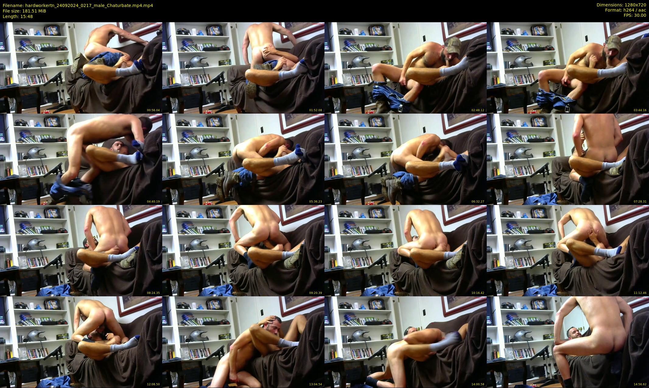 hardworkertn — 16 minute Chaturbate male cam show recording, 720p, Sep 24, 2024