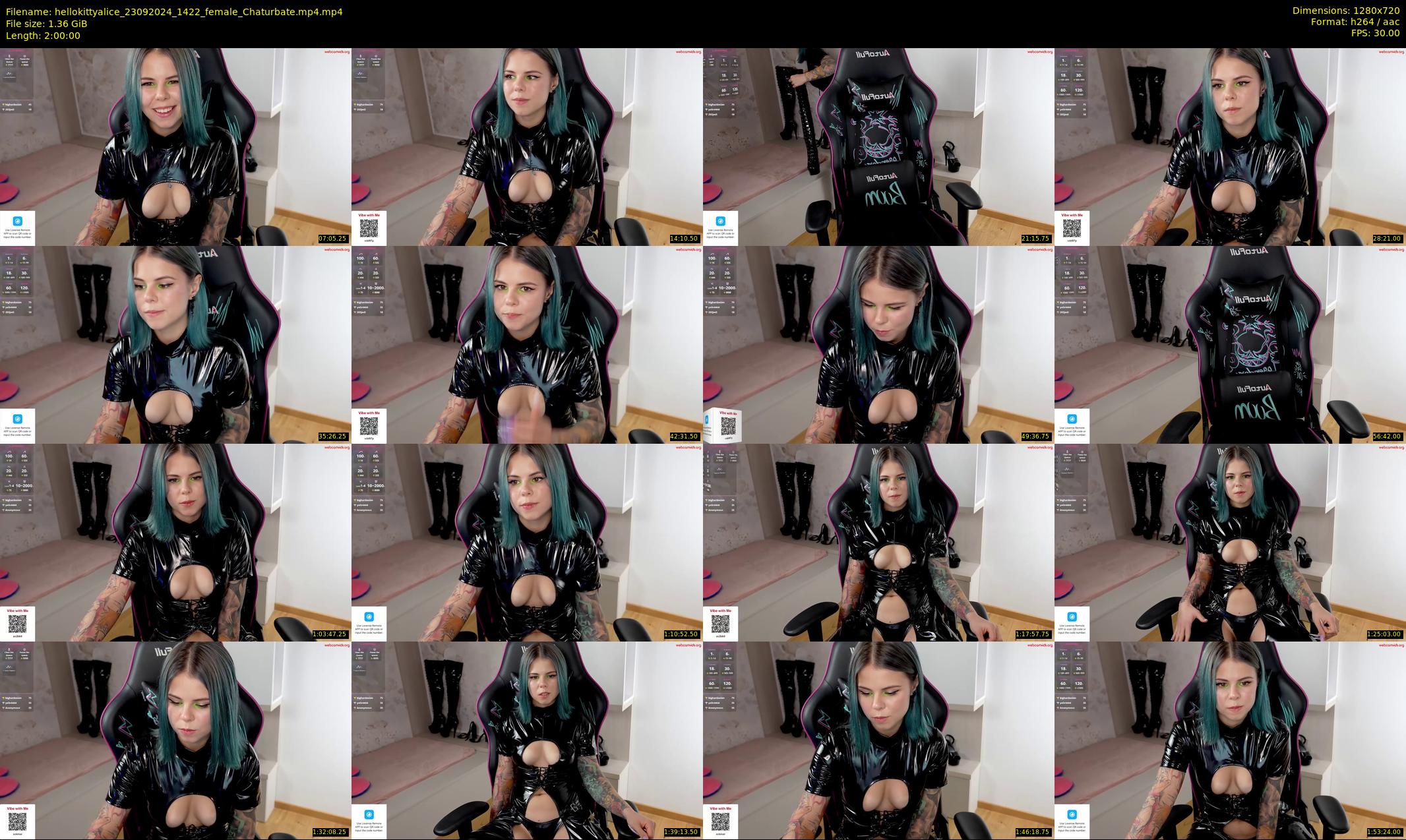 hellokittyalice — 120 minute Chaturbate female cam show recording, 720p, Sep 23, 2024