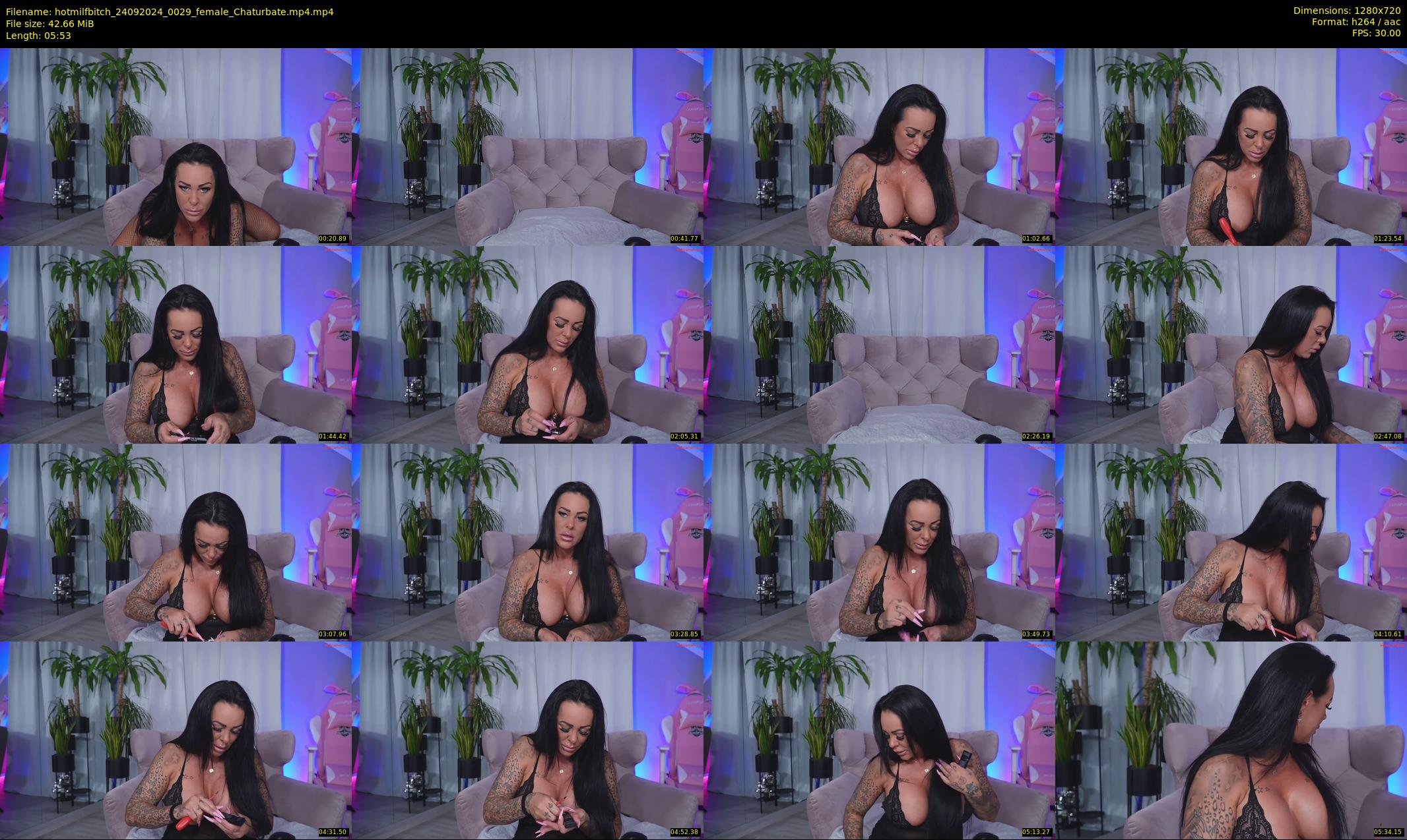 hotmilfbitch — 6 minute Chaturbate female cam show recording, 720p, Sep 24, 2024