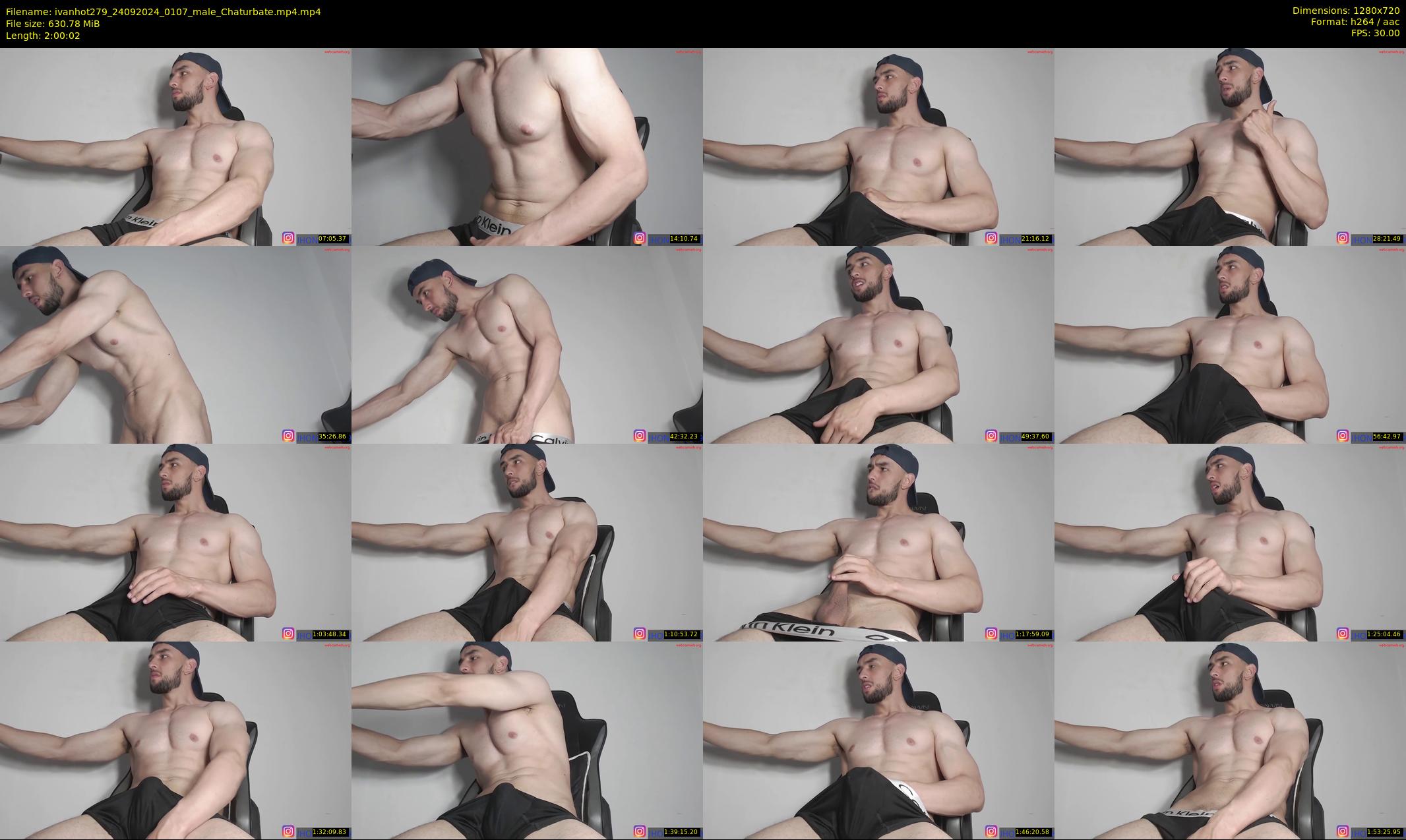 ivanhot279 — 121 minute Chaturbate male cam show recording, 720p, Sep 24, 2024