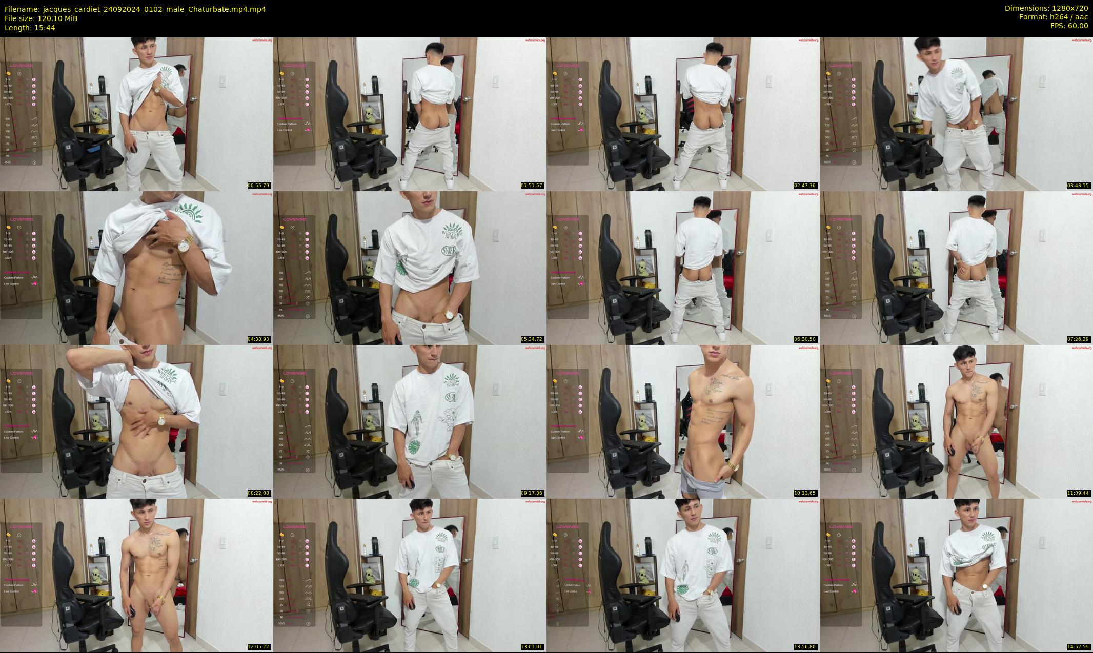 jacques_cardiet — 16 minute Chaturbate male cam show recording, 720p, Sep 24, 2024